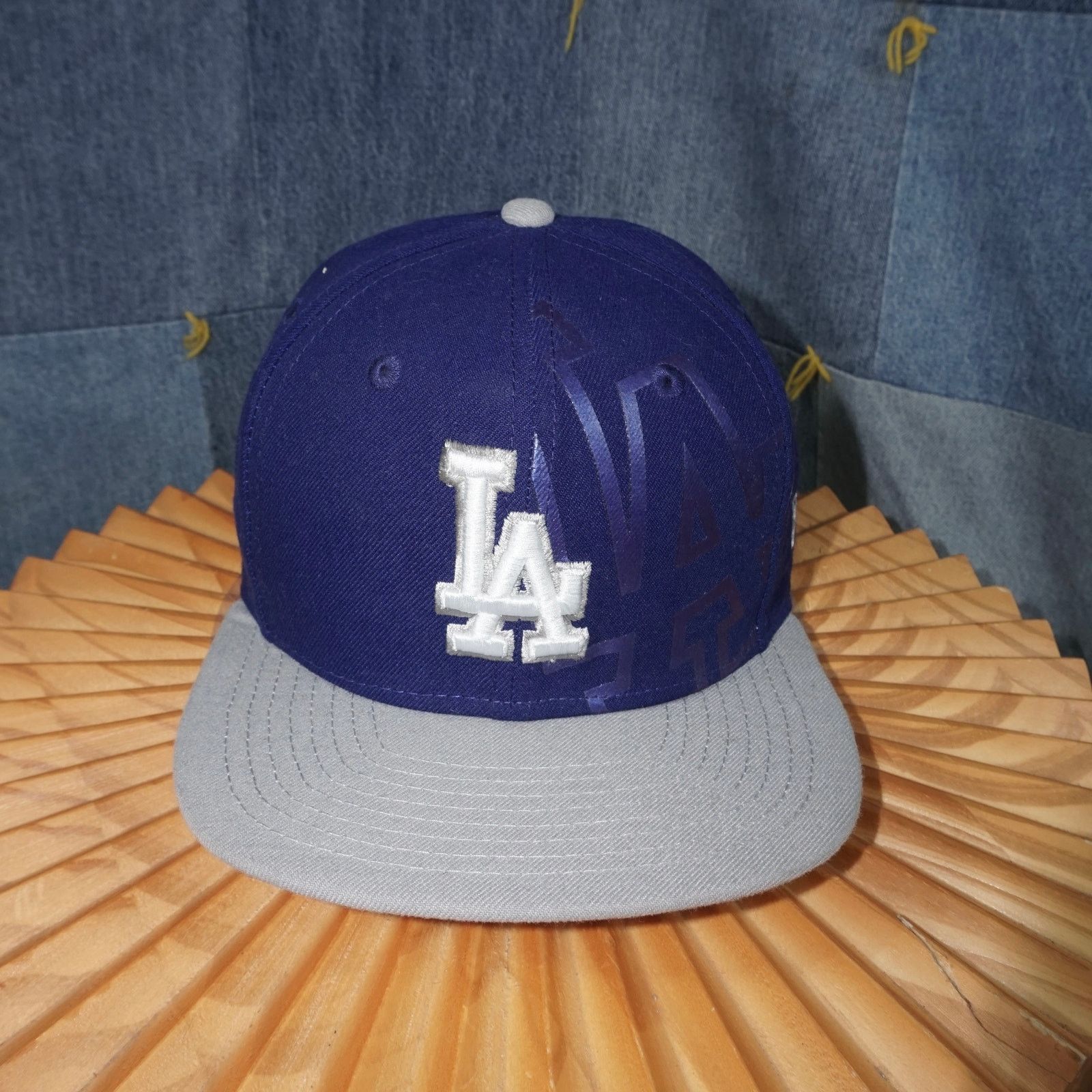 New Era OSFA- Vintage Y2K Los Angeles Dodgers embroider big logo hat Size ONE SIZE - 1 Thumbnail