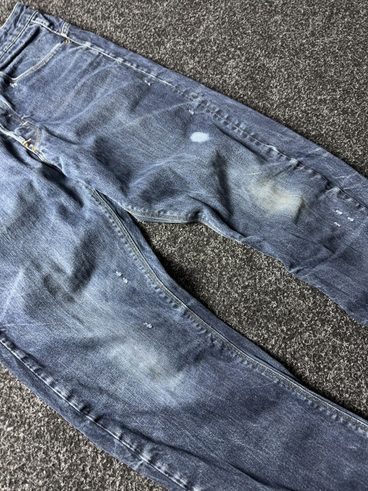 G-Star Y2K 00s G-Star RAW Vintage Distressed Denim Jeans Blue 32 Size US 32 / EU 48 - 5 Thumbnail