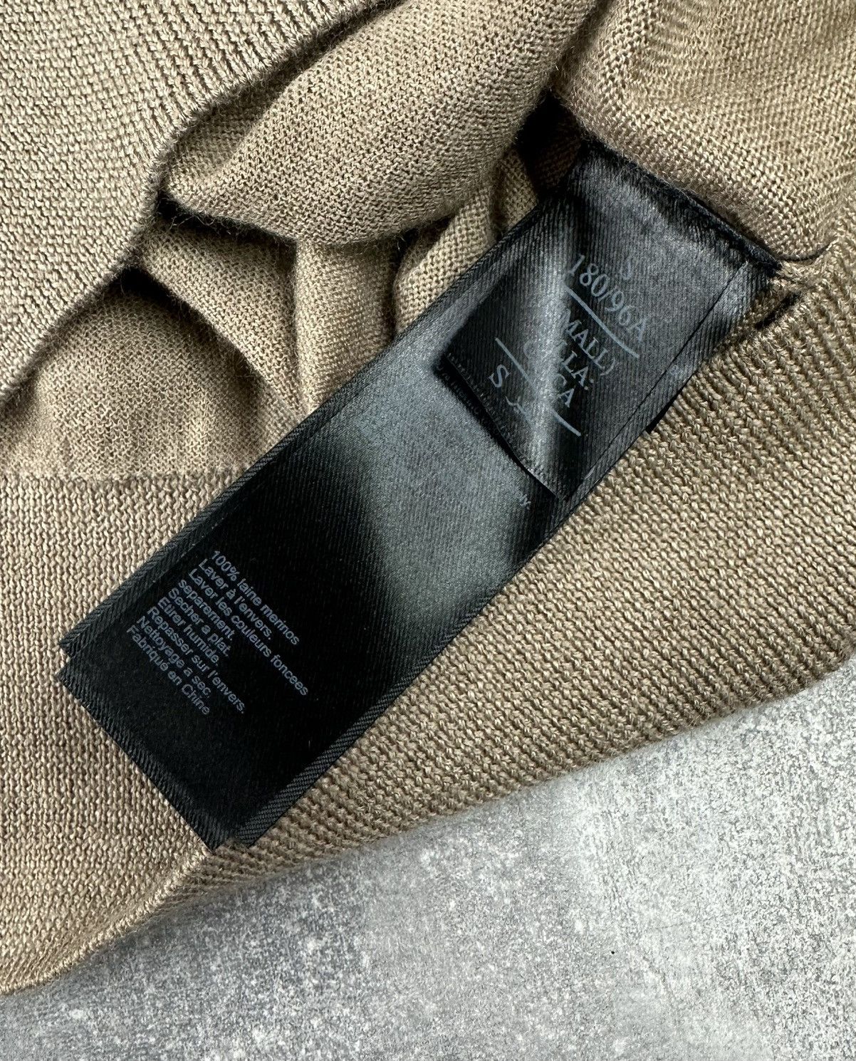 Allsaints Allsaints Merino Wool Small Logo Crew Neck Sweater Size US S / EU 44-46 / 1 - 9 Thumbnail