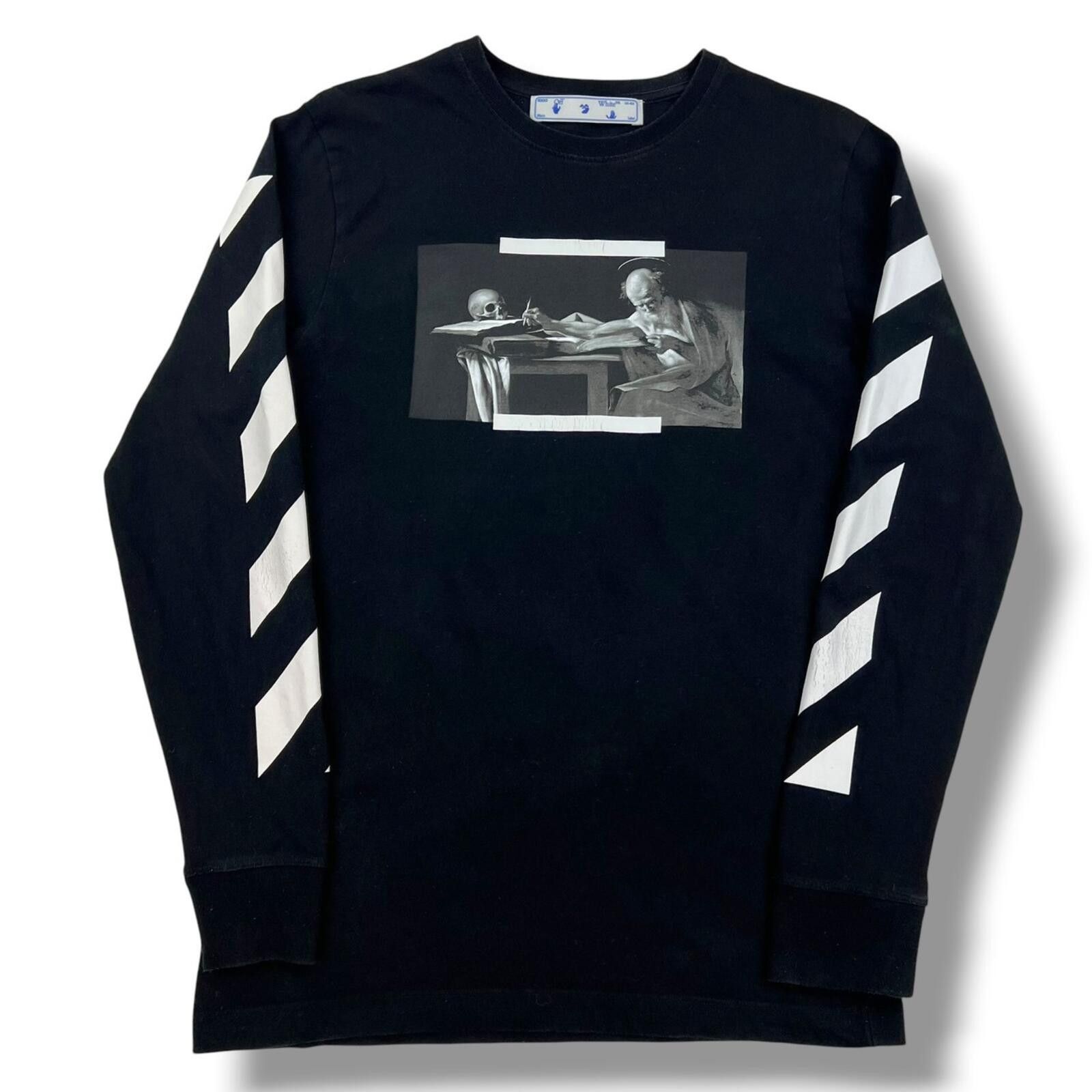 Off-White Off-White Caravaggio Black Long Sleeve Size US M / EU 48-50 / 2 - 2 Thumbnail