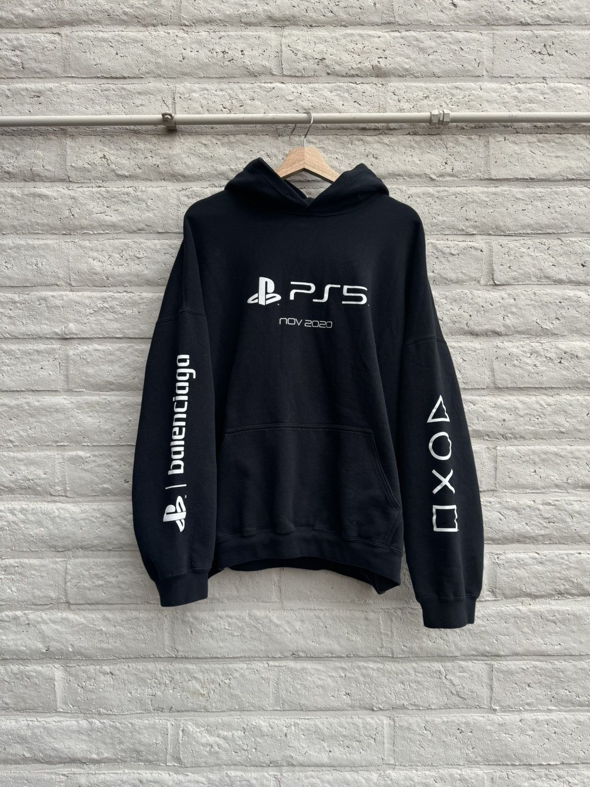 Balenciaga Balenciaga Playstation Ps5 Oversized Hoodie Grailed