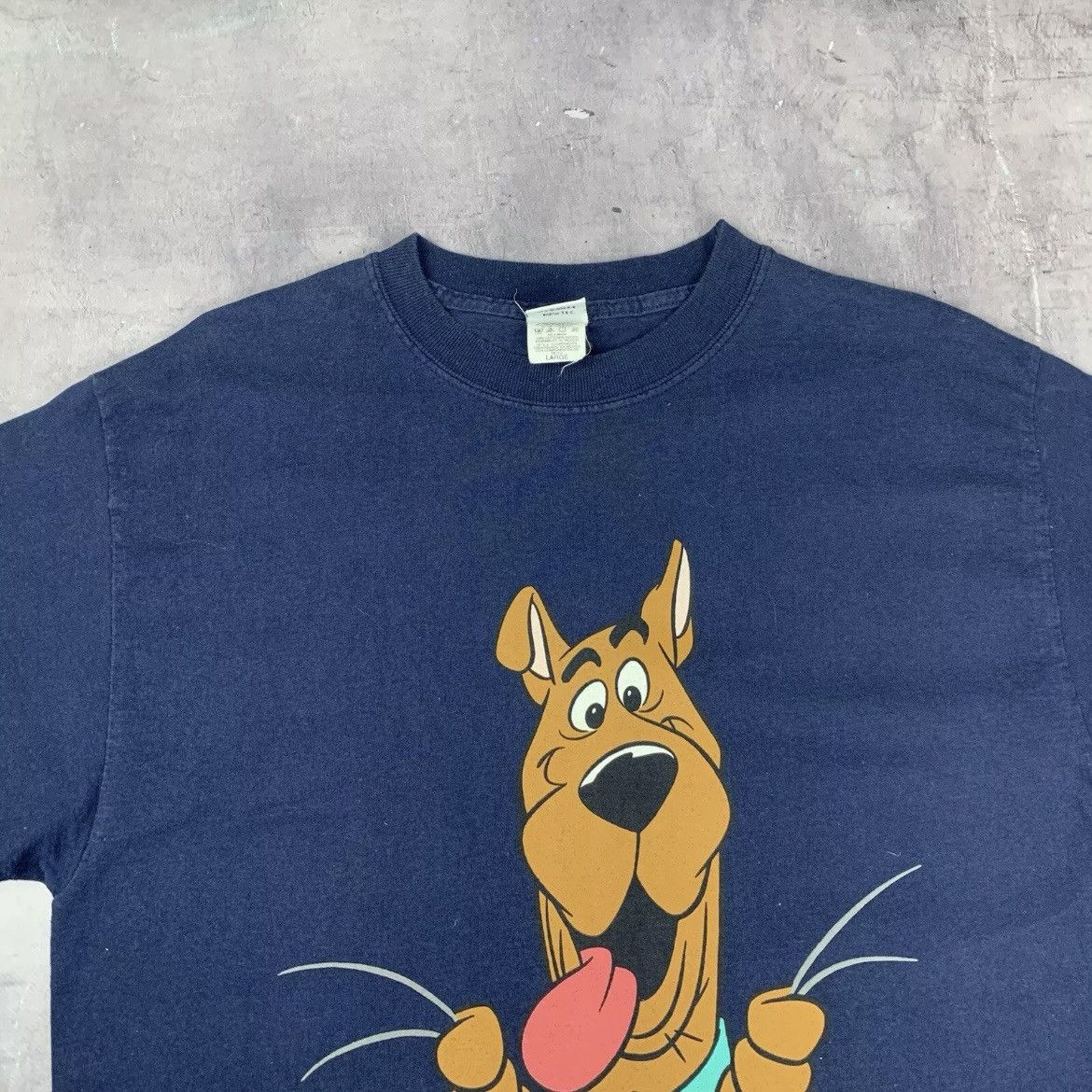 Vintage Rare! Vintage Scooby Doo Ass Big Logo Tee 1999 Warner Bros Size US L / EU 52-54 / 3 - 7 Thumbnail