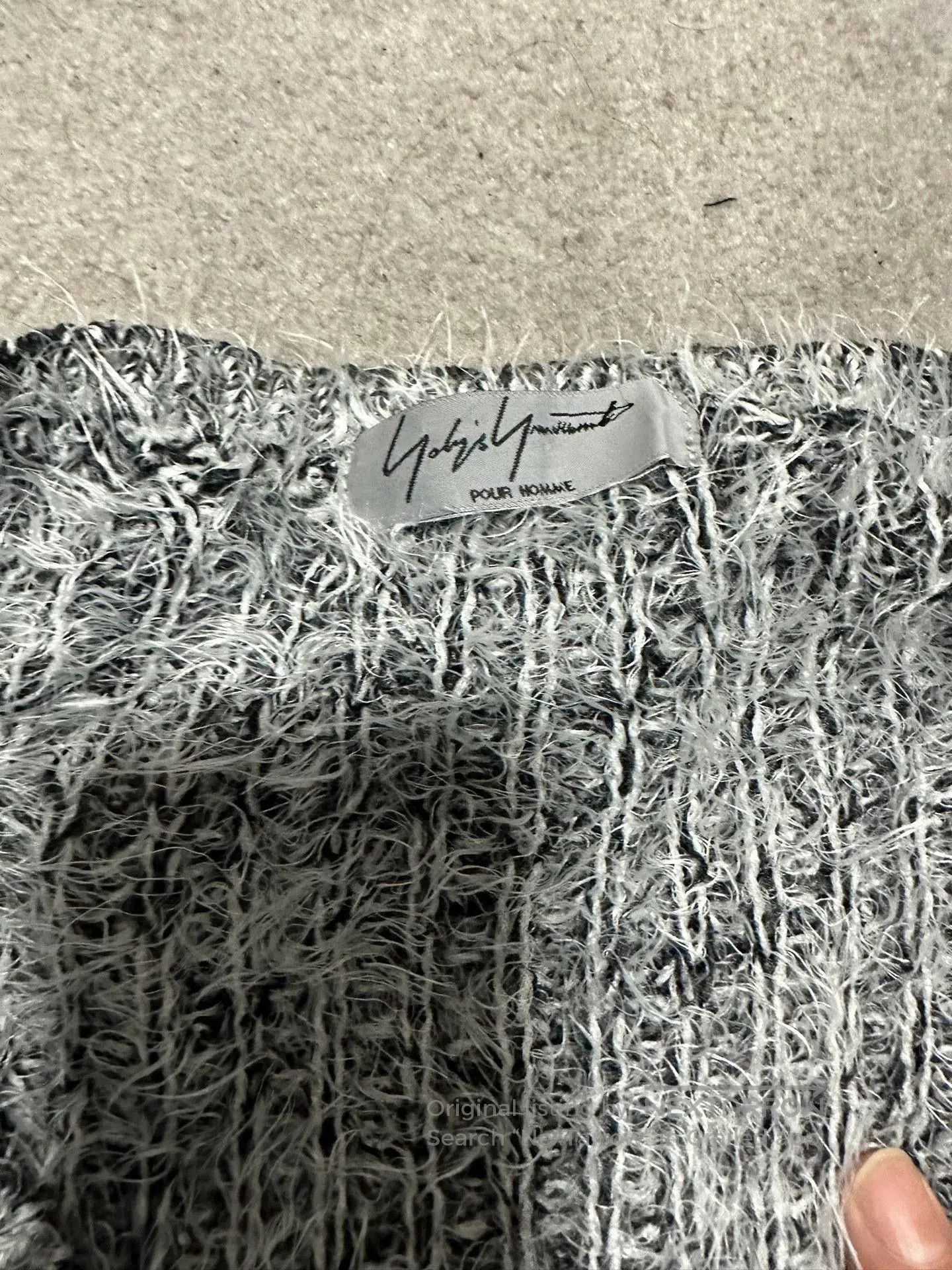 Yohji Yamamoto Yohji Yamamoto 2000FW Wool Blend Sweater. Size US L / EU 52-54 / 3 - 2 Thumbnail