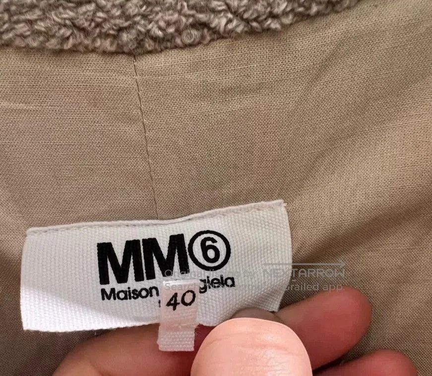MM6 Maison Margiela MM6 Gray Coat. Size S / US 4 / IT 40 - 6 Thumbnail