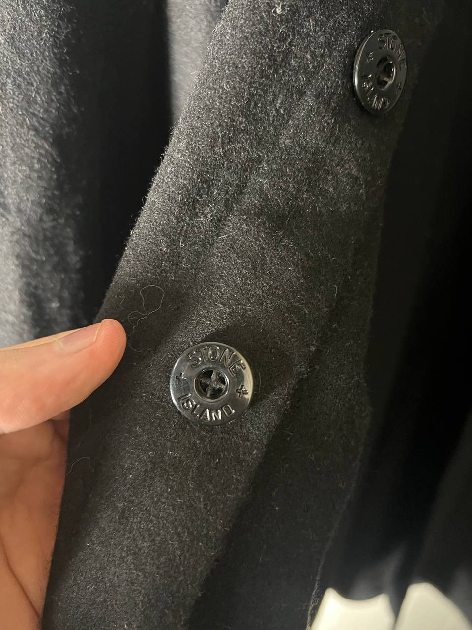 Stone Island VINTAGE STONE ISLAND SHIRT RETRO WOOL ITALIAN DESIGNER 90s Size US XL / EU 56 / 4 - 10 Thumbnail