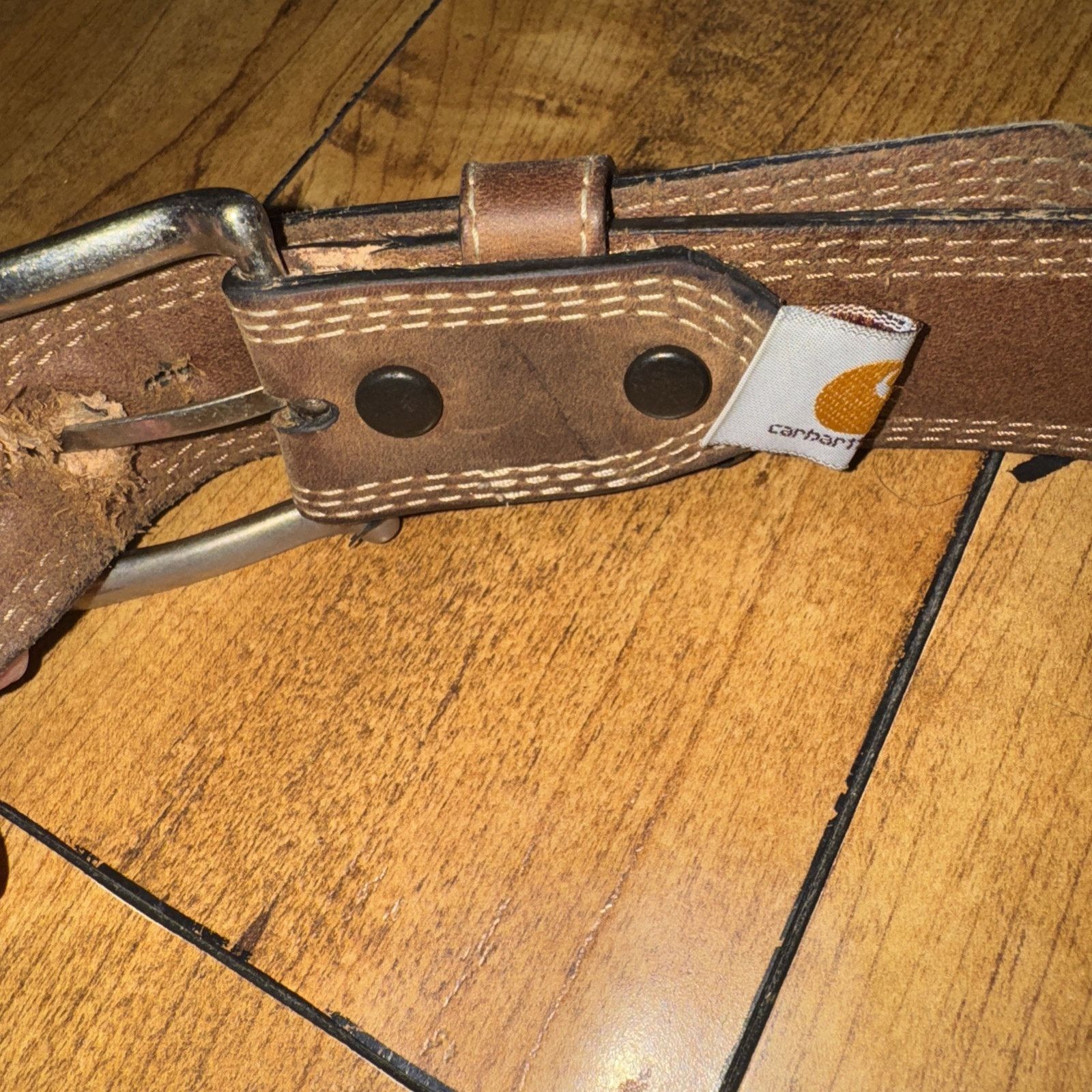 Carhartt Brown Carhartt Belt Size 38 Size 38 - 5 Thumbnail