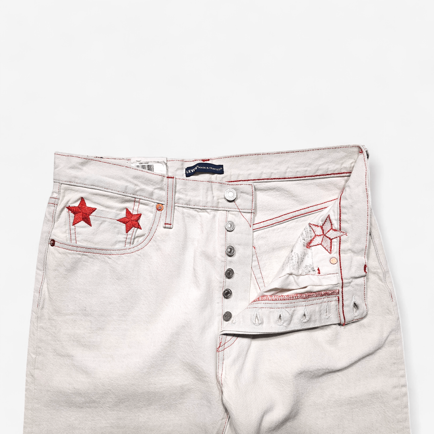 Levi's Made & Crafted NWT Levi's Made&Crafted 501 Original Big E Selvedge Size 31" - 4 Thumbnail
