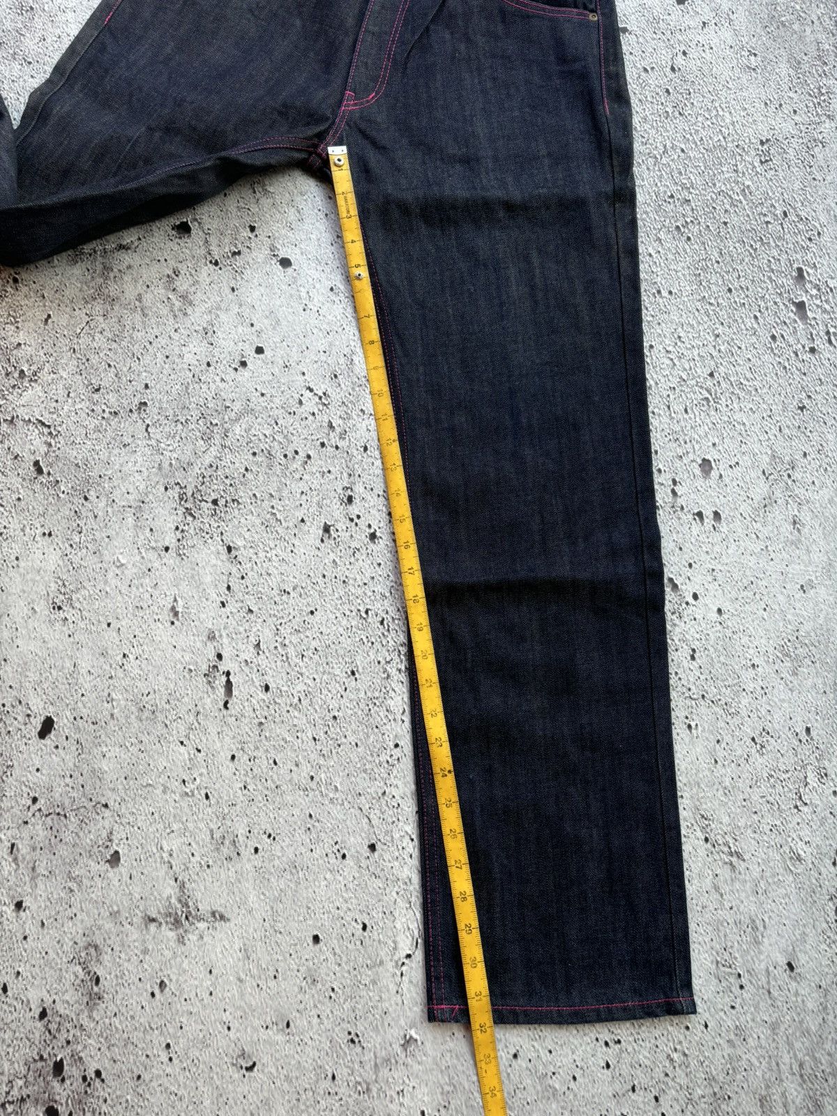 Hysteric Glamour 2000's monitor gdw union made denim jeans Size US 33 - 14 Thumbnail
