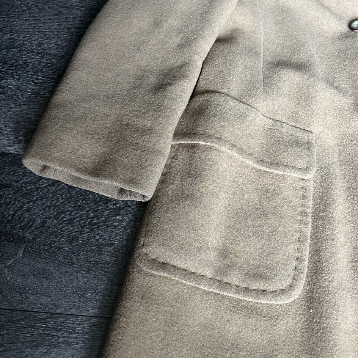 Vintage Vintage Denise Originals Mongolian Camel Hair Long Coat 60s Size L / US 10 / IT 46 - 12 Thumbnail