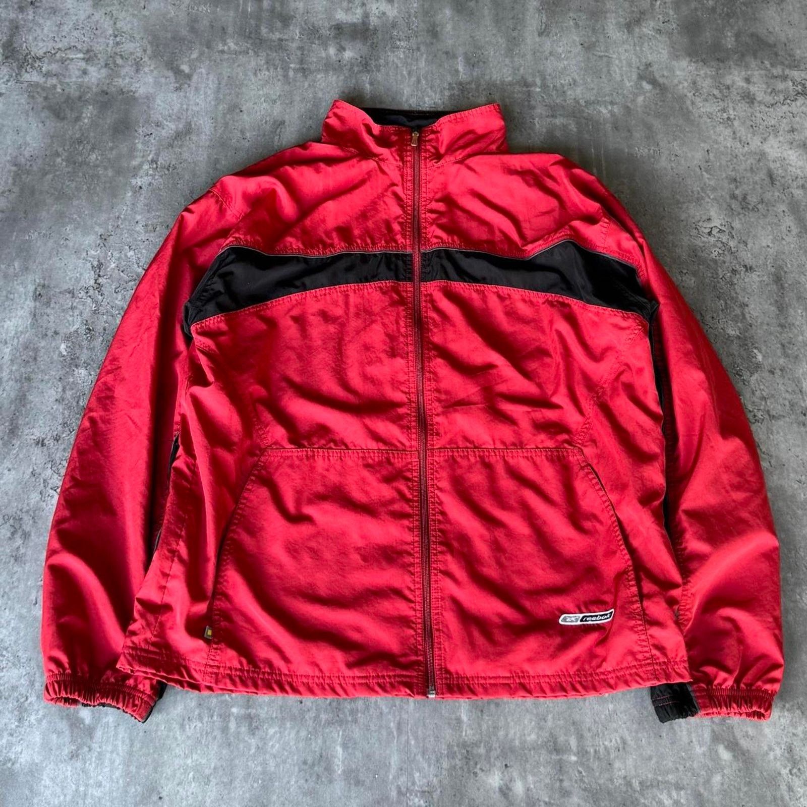 Reebok × Vintage Vintage Y2K Reebok Skater Tech Cyber Windbreaker Jacket Size US L / EU 52-54 / 3 - 1 Thumbnail