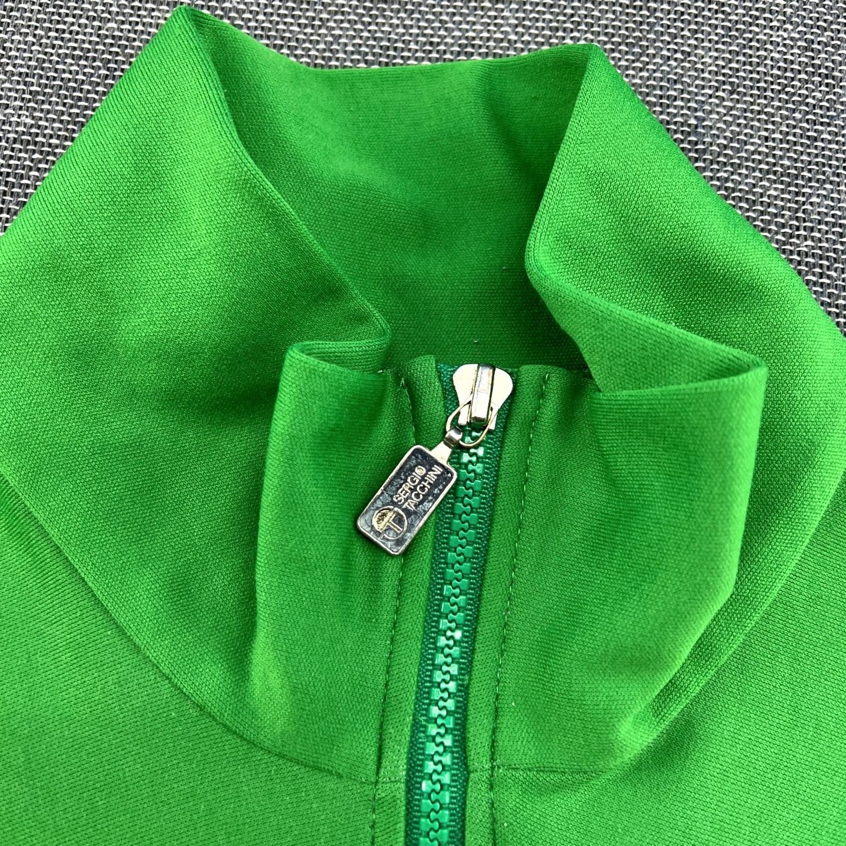 Sergio Tacchini VINTAGE Sergio Tacchini Tennis Jacket 48 Australia Club Green Full Zip Mens Jacket Size US M / EU 48-50 / 2 - 5 Thumbnail