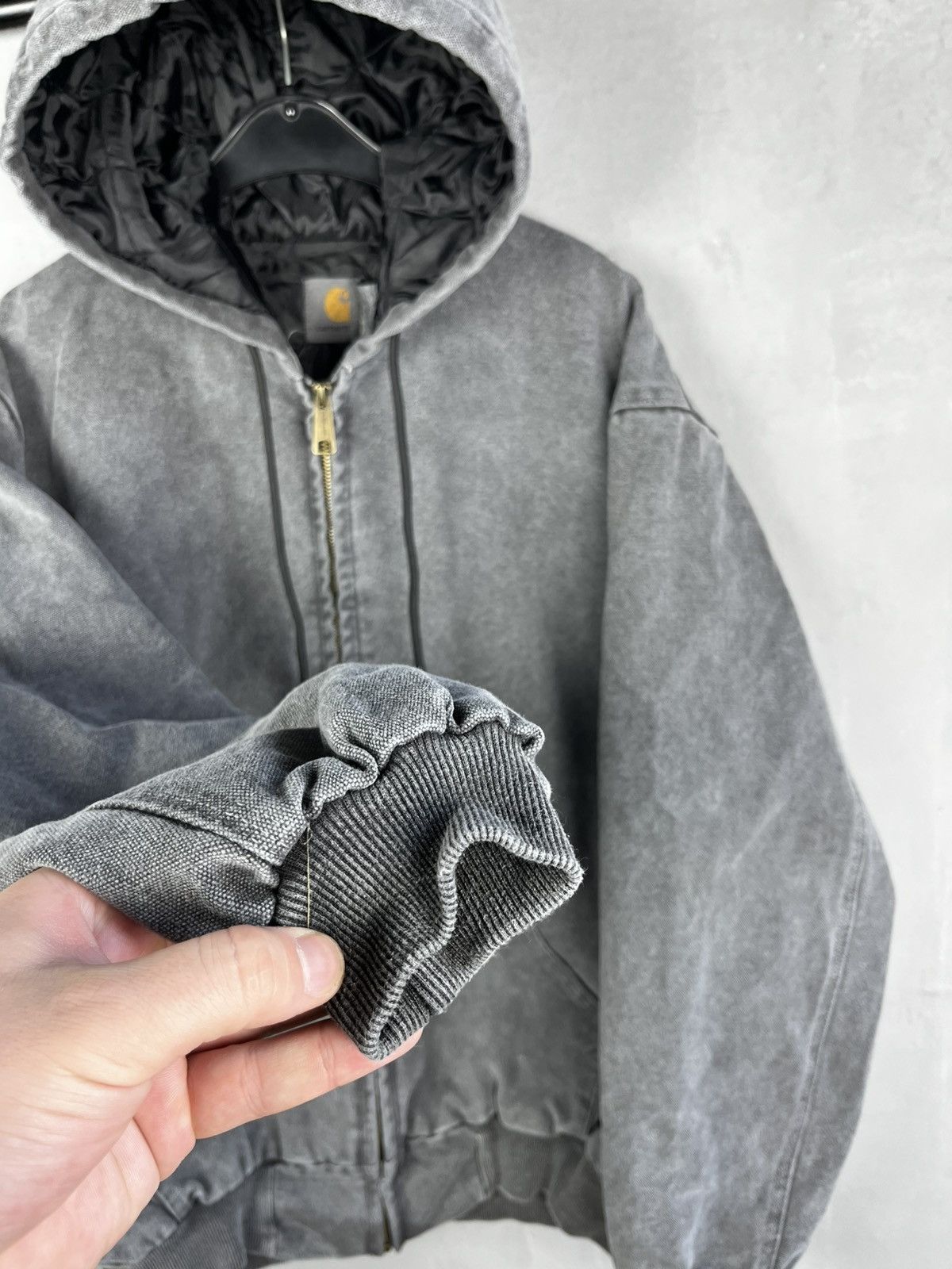 Carhartt Vintage Carhartt Hooded Jacket Size L 90s Size US L / EU 52-54 / 3 - 8 Thumbnail