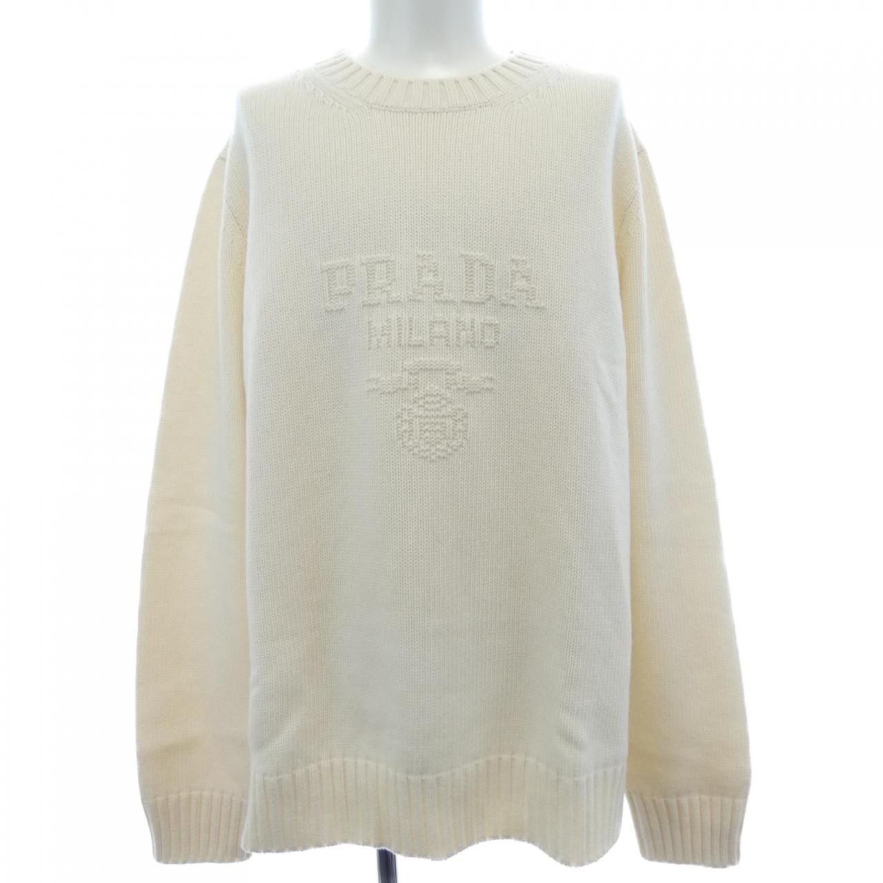 Prada Prada Prada UMB645 S232 13HI Cashmere Blend Knit Others Tops UMB645 S232 13HI DUTY FREE for USA Size ONE SIZE - 1 Thumbnail