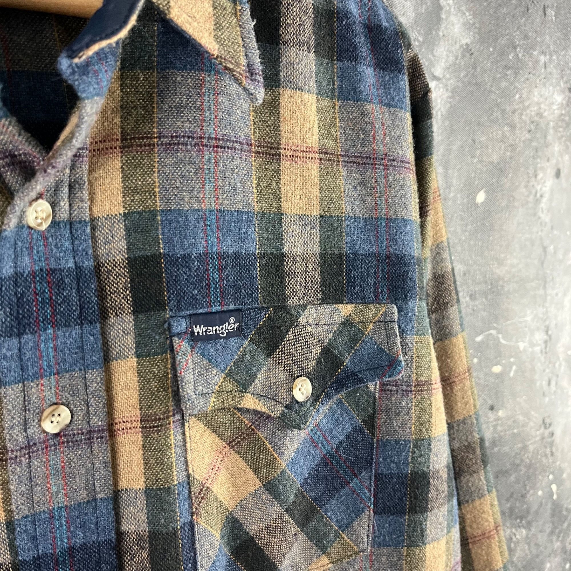 Vintage × Wrangler Vintage 90’s Wrangler western shirt Size US XL / EU 56 / 4 - 3 Thumbnail