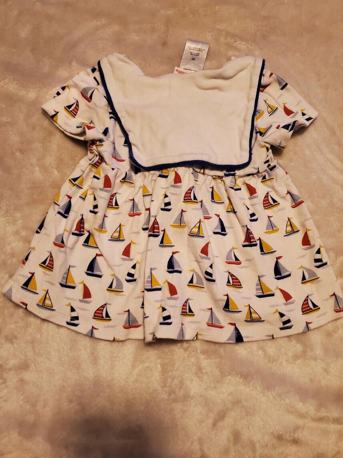 Designer Girls 3t Colorful Sailor Shirt Size US XXS / EU 40 - 3 Thumbnail
