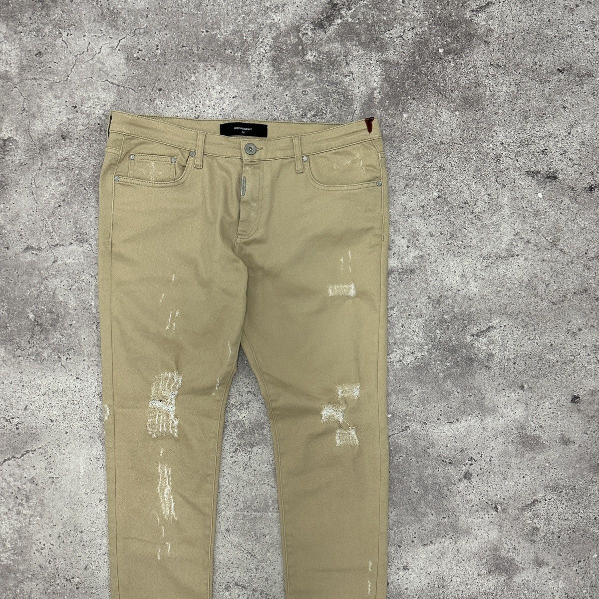 Represent Clo. Represent Clothes distressed Essential jeans destroy y2k og Size US 36 / EU 52 - 3 Thumbnail