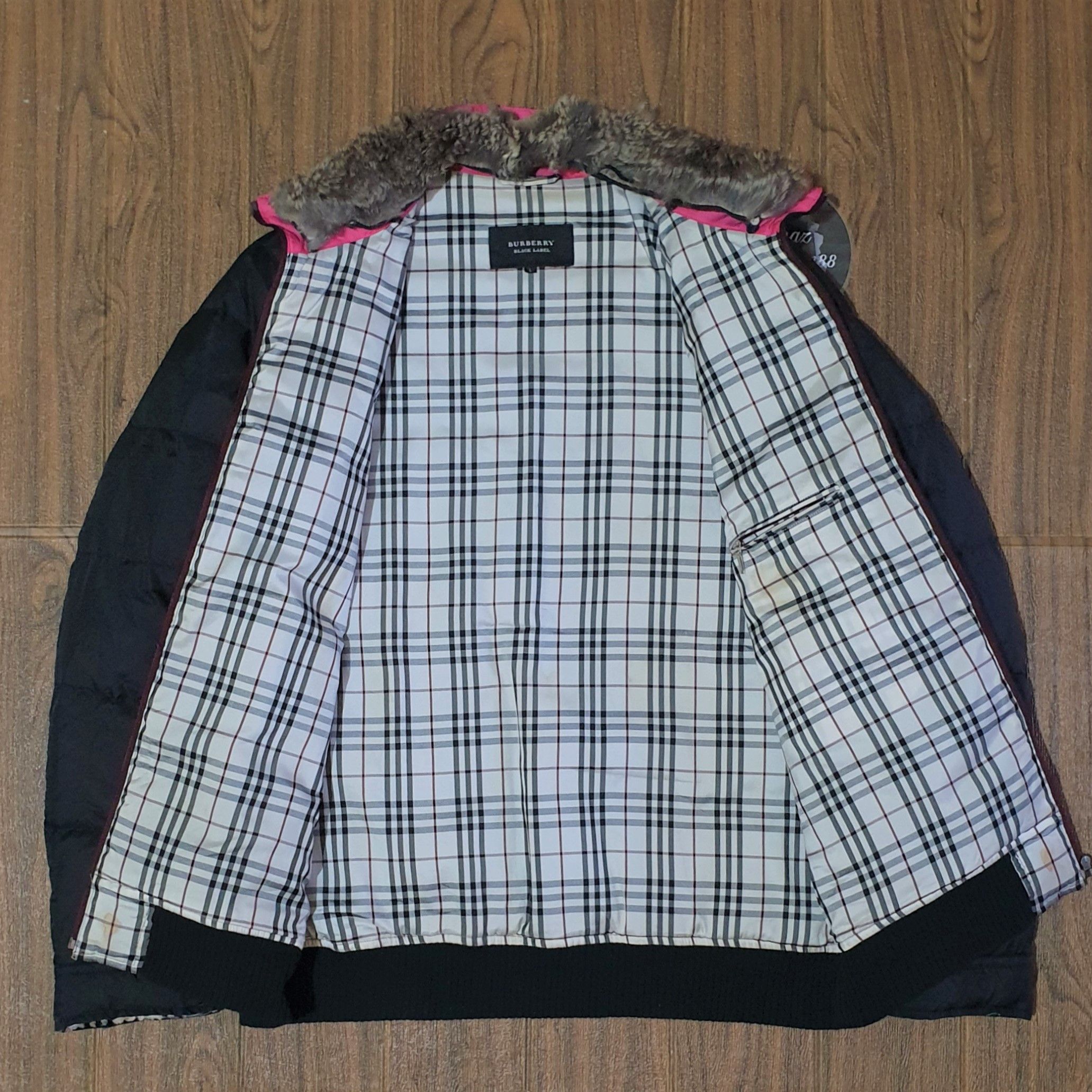 Burberry BURBERRY BLACK LABEL Nova Check Down Jacket Size L / US 10 / IT 46 - 4 Thumbnail