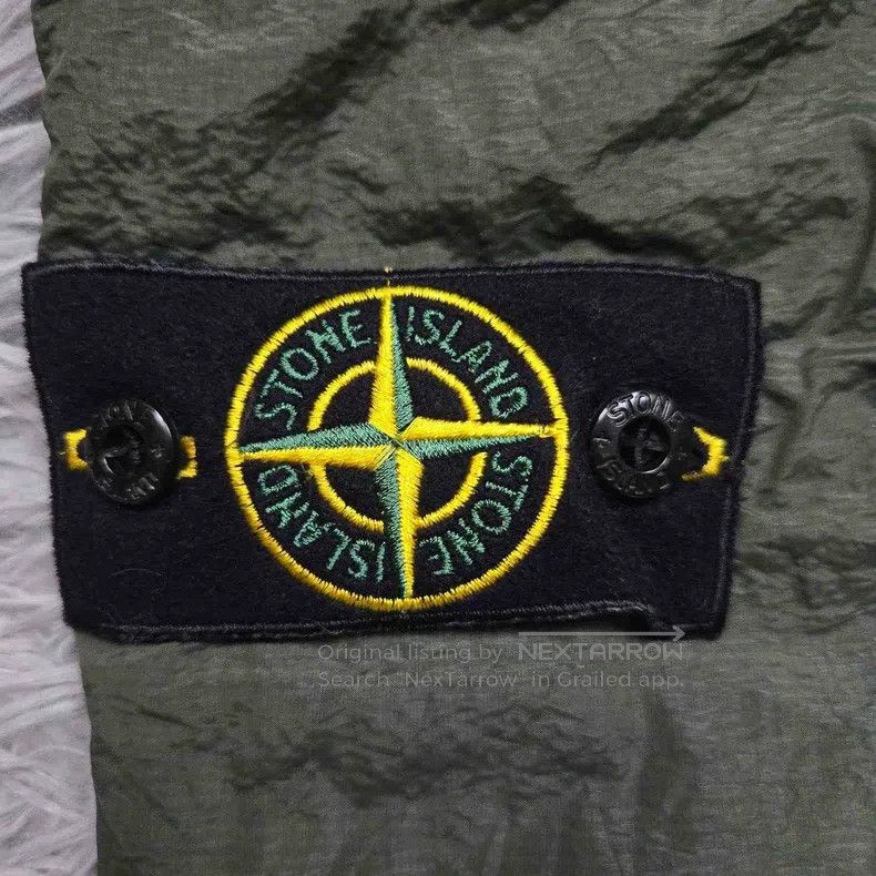 Stone Island Stone Island Metal Nylon Olive Green Bubble Fabric Double Size US 32 / EU 48 - 3 Thumbnail