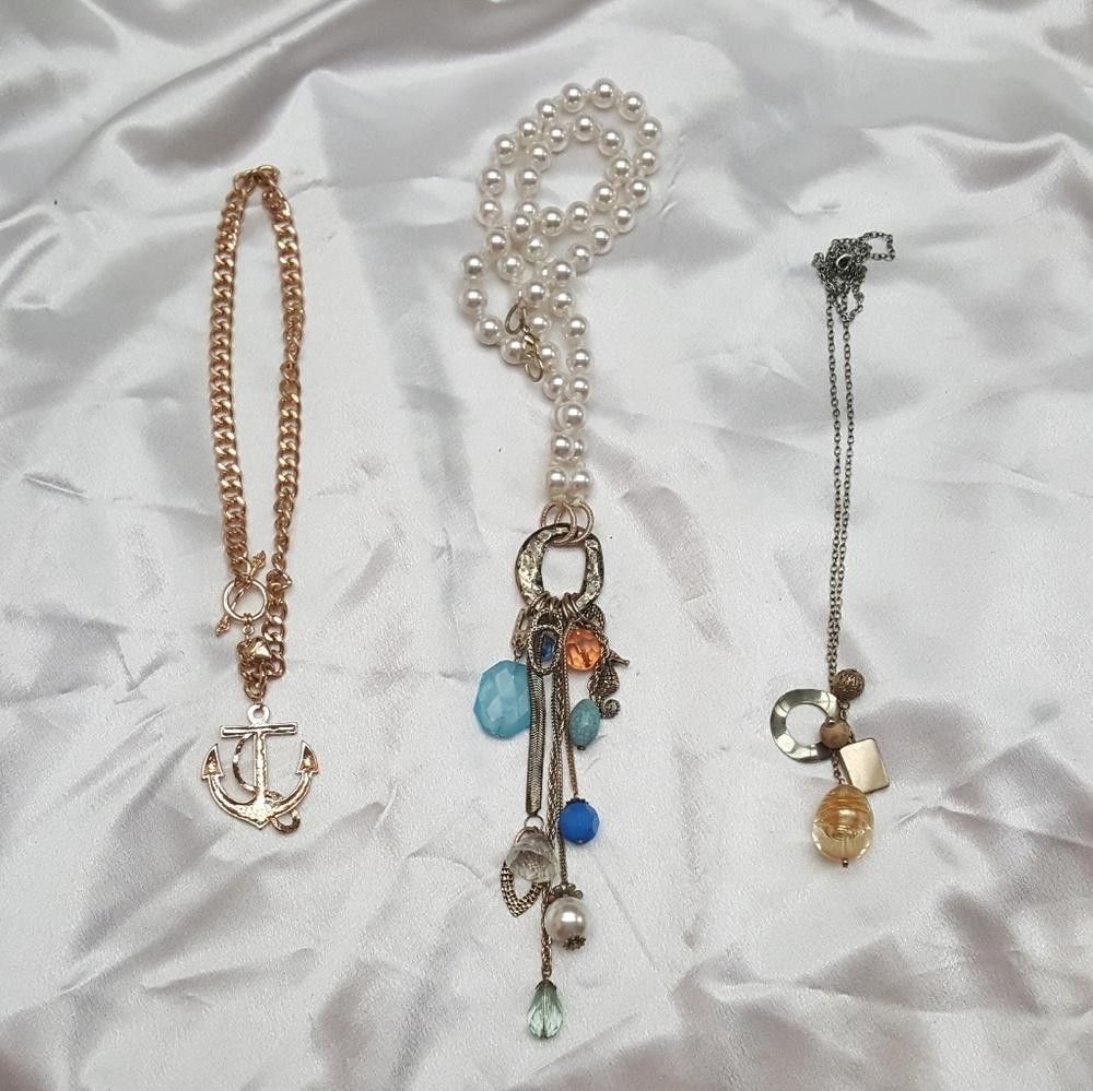 Designer Nautical Ocean Necklace Bundle Size ONE SIZE - 2 Thumbnail