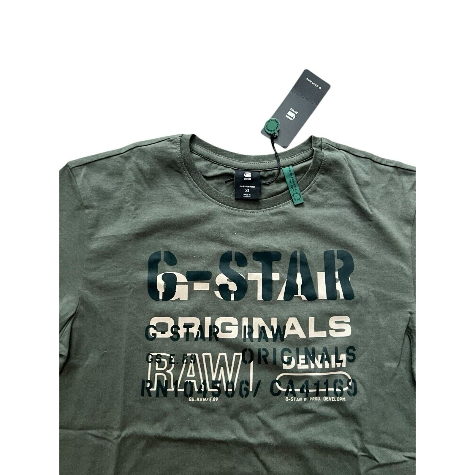 G-Star G-Star Raw Mens LT Hunter Graphic T-Shirt Green $65 Size XS Size US XS / EU 42 / 0 - 2 Thumbnail