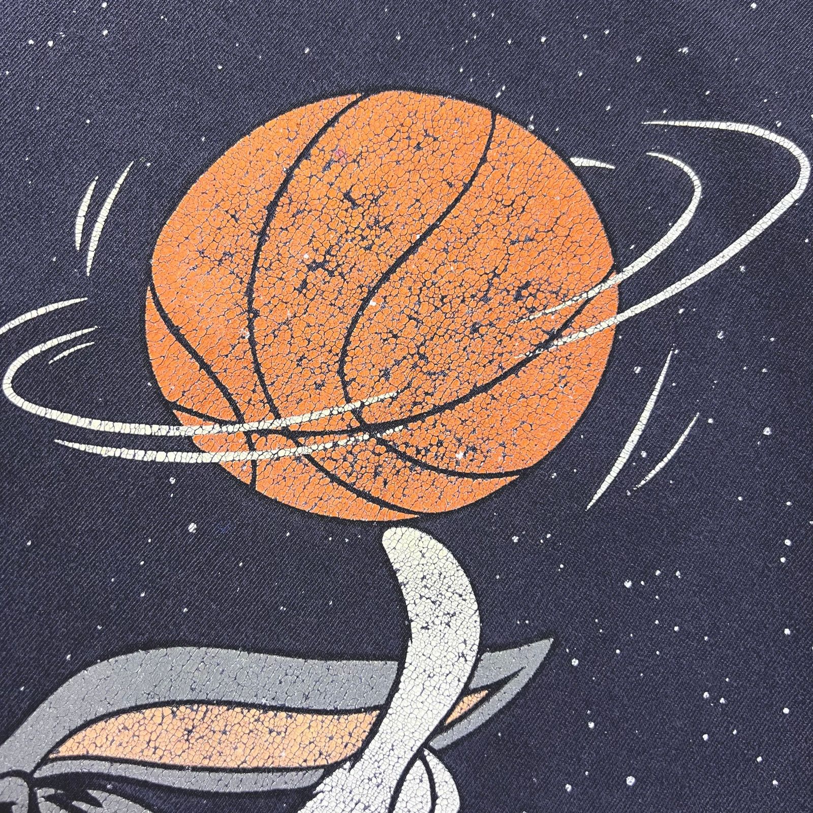Vintage Vintage 90s Faded Space Jam AOP Bugs Bunny T Shirt Looney Size US XL / EU 56 / 4 - 9 Thumbnail