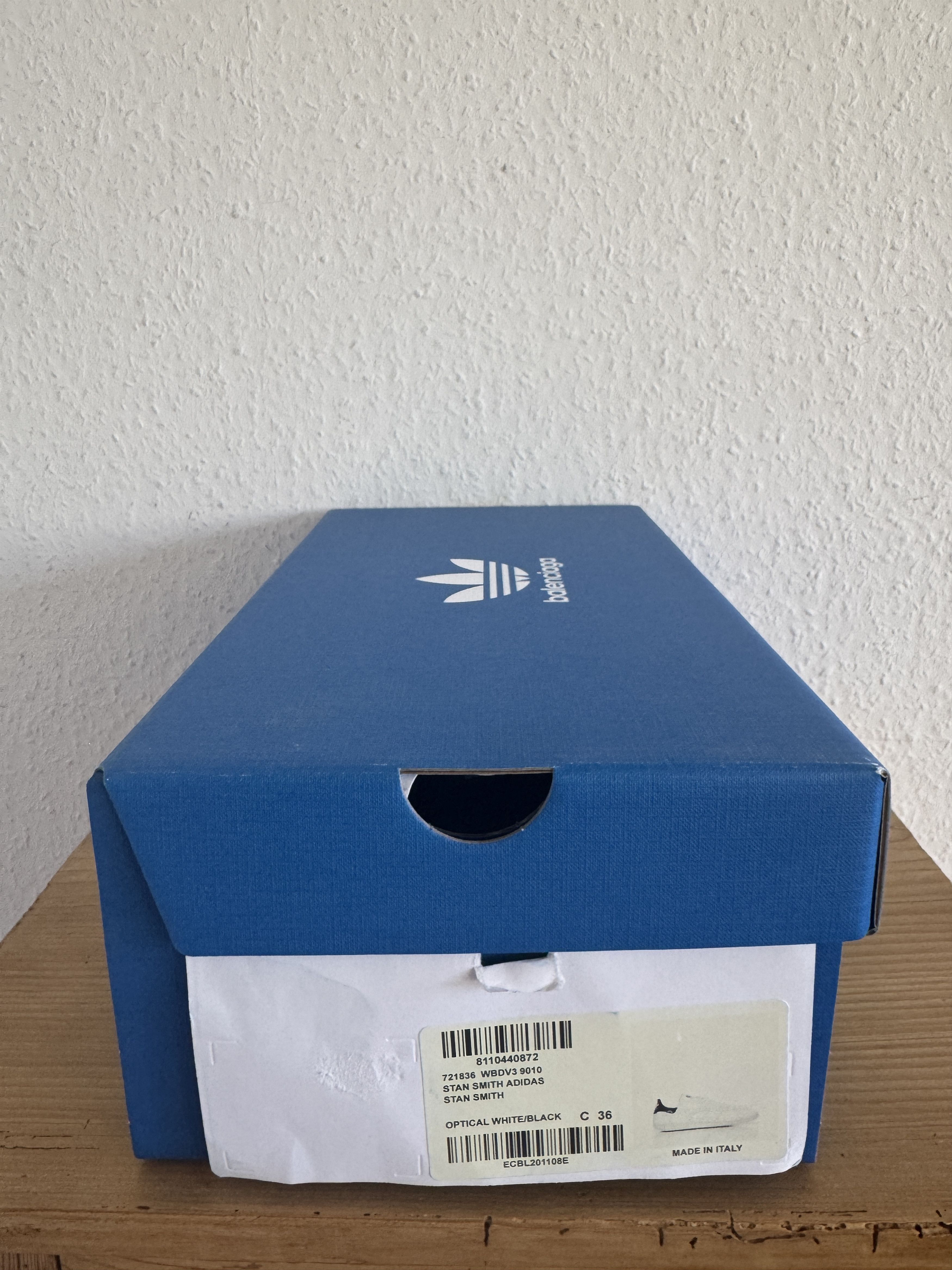 Adidas × Balenciaga Stan Smith White/Black Size US 6 / IT 36 - 9 Thumbnail