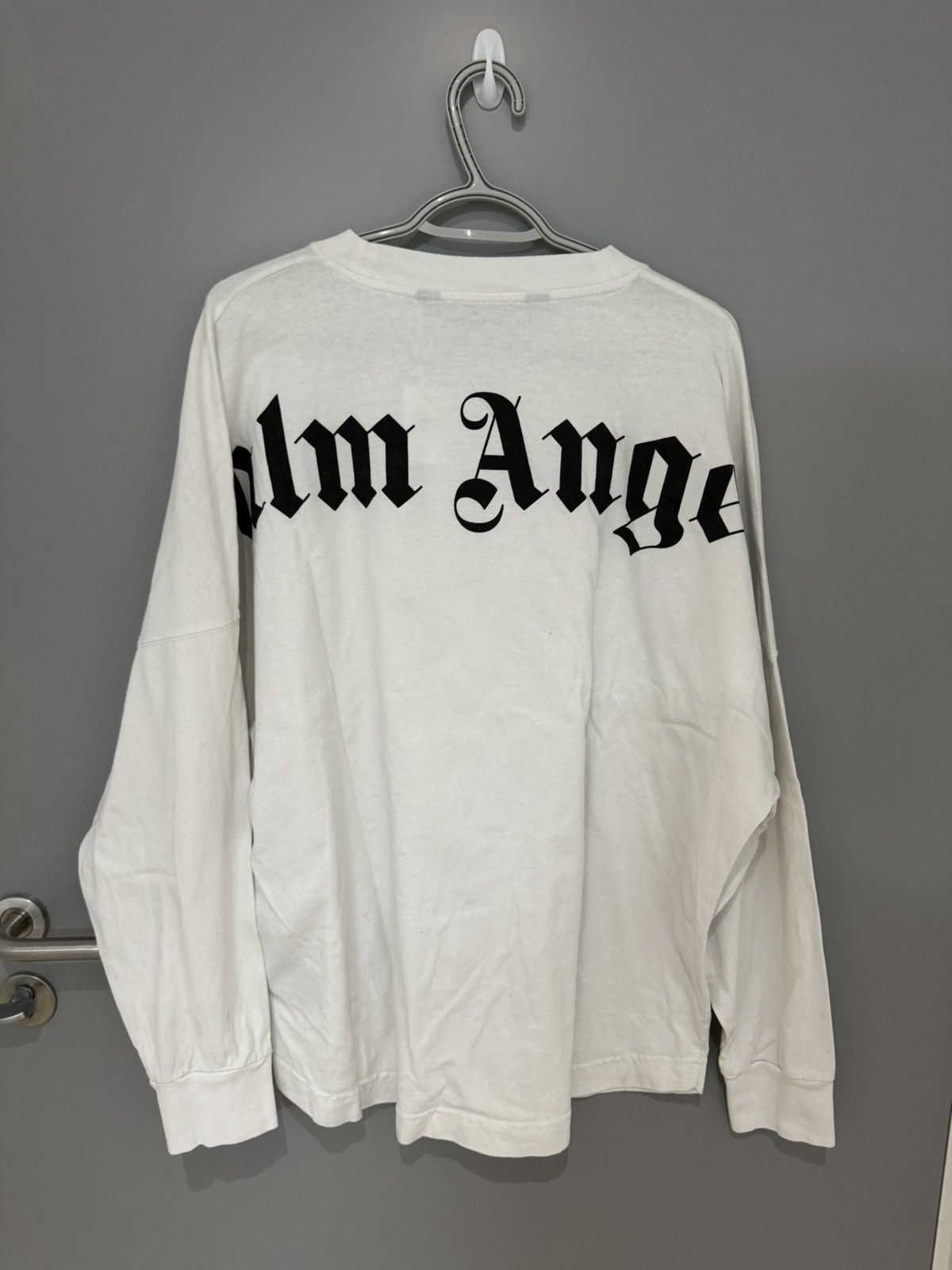 Palm Angels Logo Long Sleeves T-shirt Sweatshirt Size US L / EU 52-54 / 3 - 2 Thumbnail