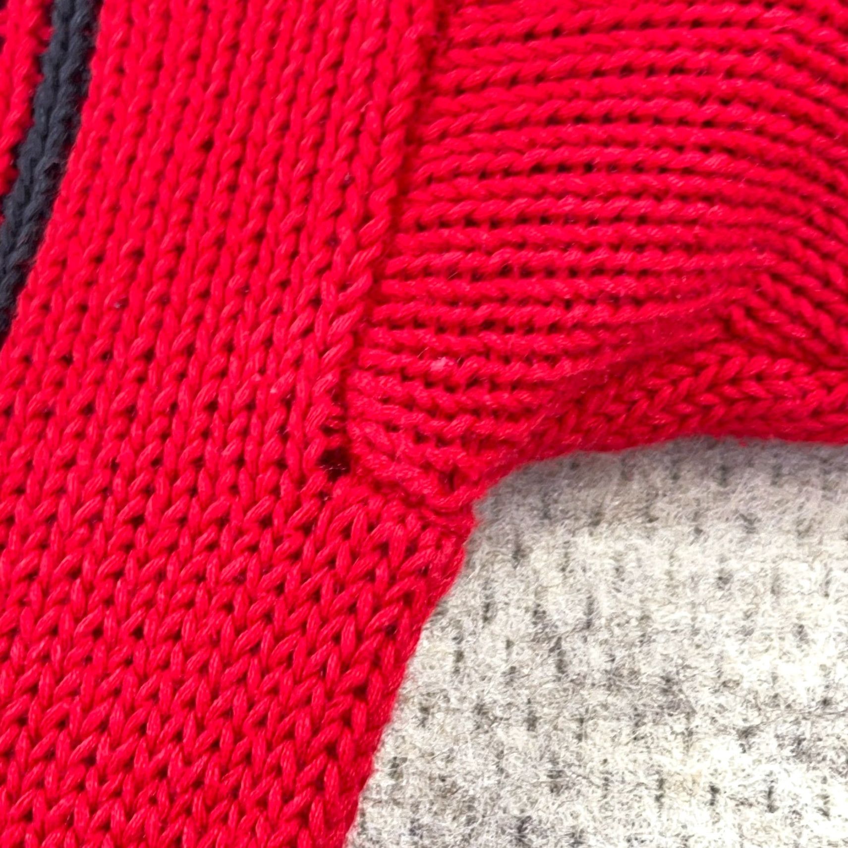 ESPIRIT VINTAGE Cambridge Spirit Sweater Women M Red 90s Christmas Cotton Knit Logo Pull over Crew Neck Long Sleeve All Seasons (Casual) Womens Size M / US 6-8 / IT 42-44 - 6 Thumbnail