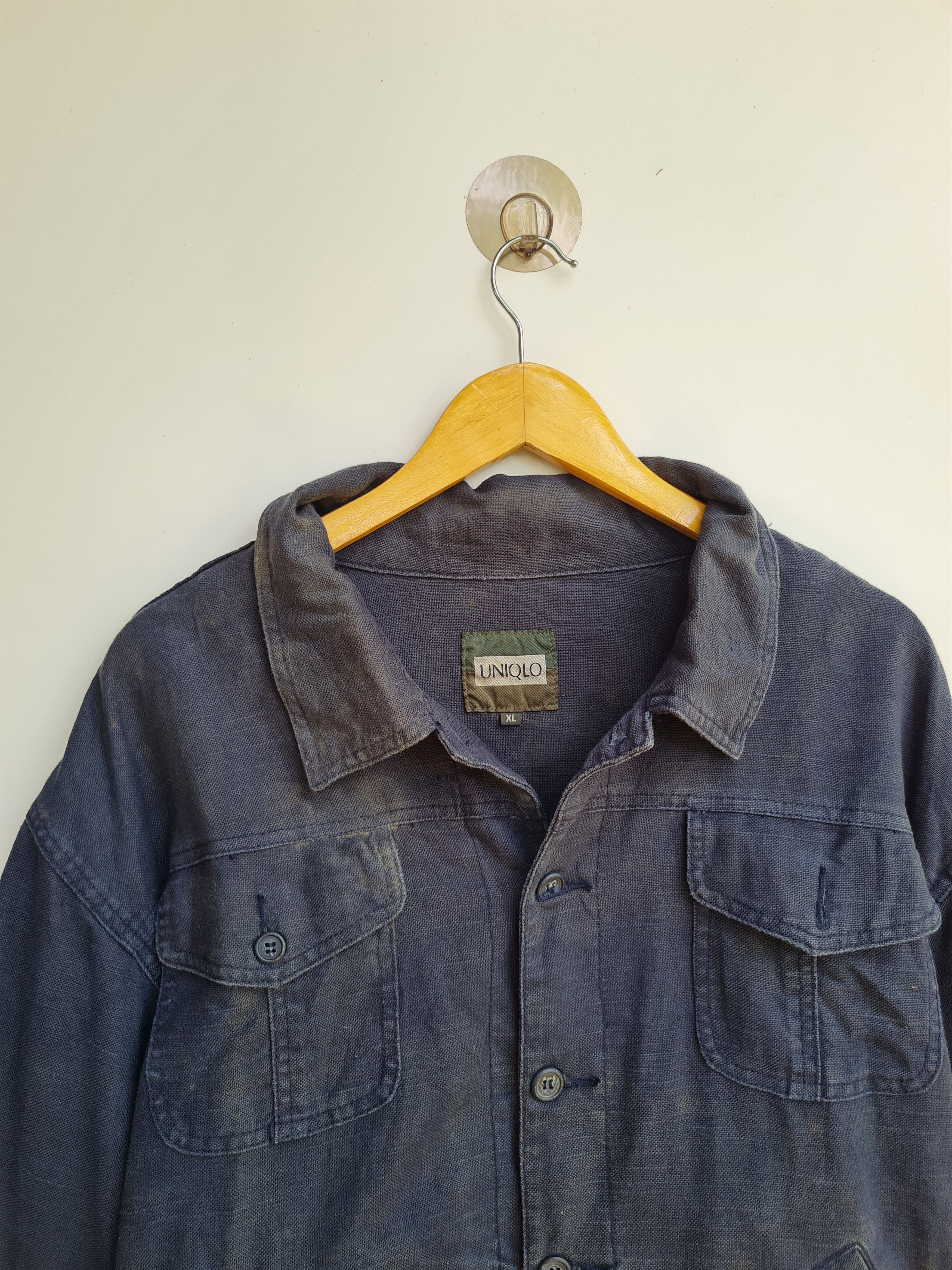 Uniqlo × Vintage Vintage Uniqlo Denim Jacket Size US XL / EU 56 / 4 - 3 Thumbnail