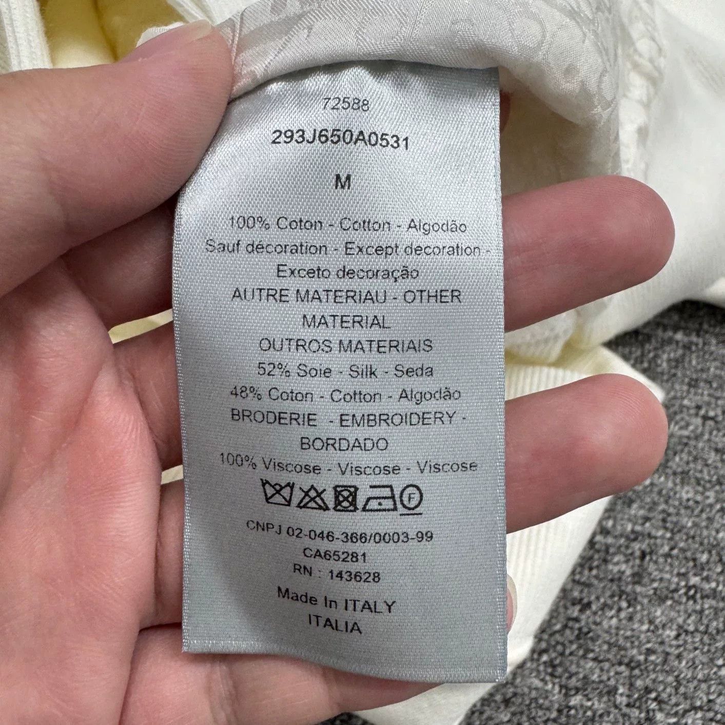 Dior dior hooded zip sweatshirt with print. Size US M / EU 48-50 / 2 - 4 Thumbnail