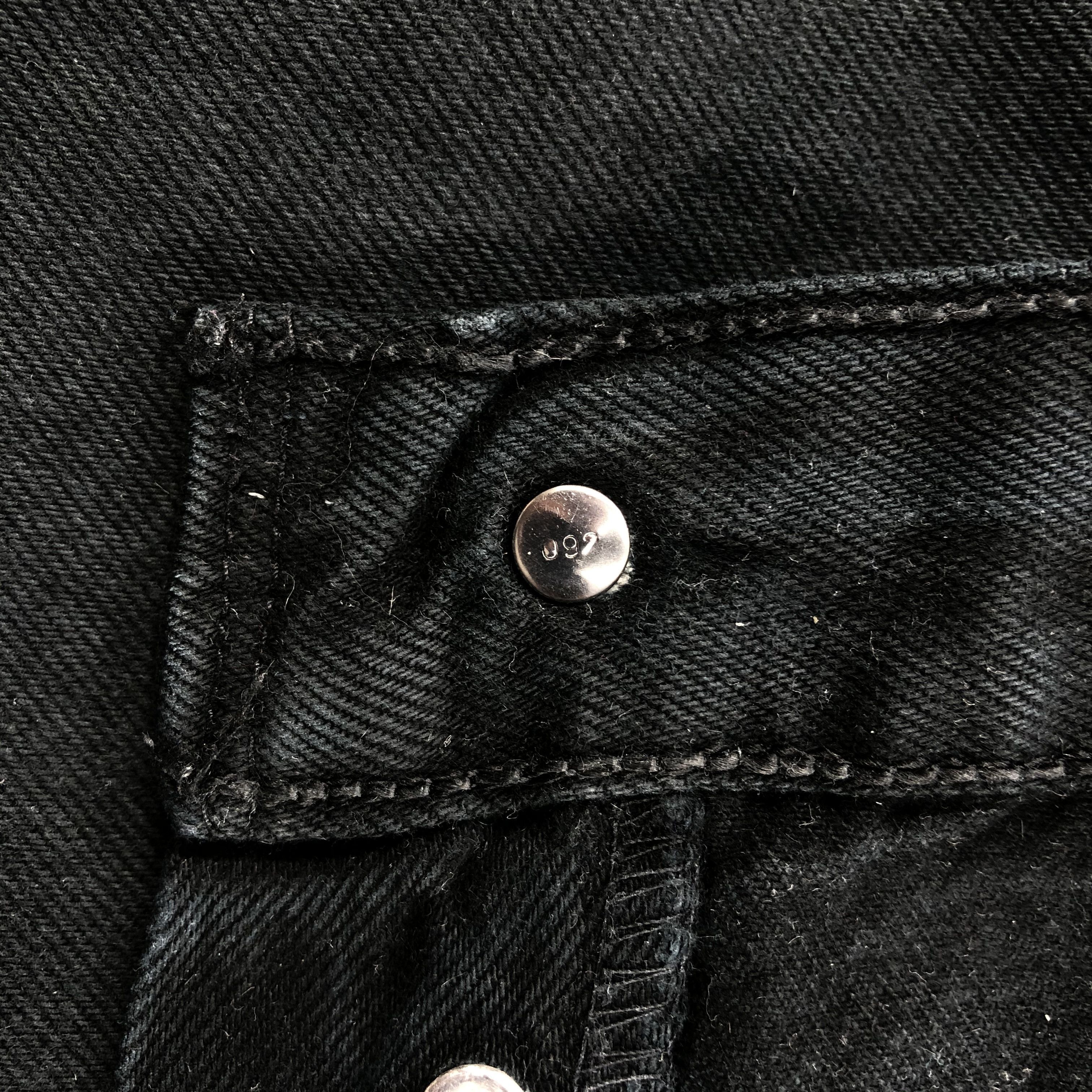 Levi's Vintage Levis 501 Faded Black Jeans-JM1553 Size US 31 - 9 Thumbnail