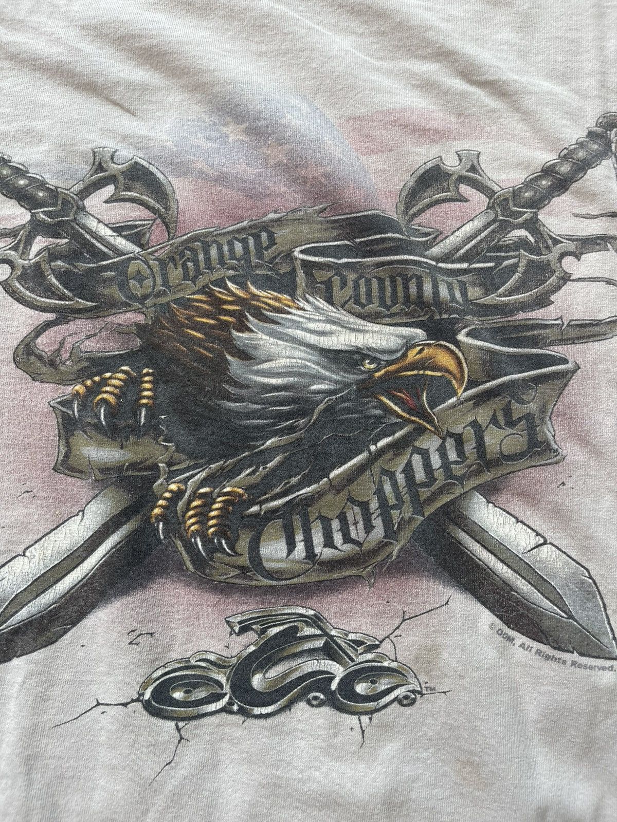 Vintage 2x Vintage Orange County Choppers OCC Long Sleeve Tees L/XL Size US XL / EU 56 / 4 - 5 Thumbnail