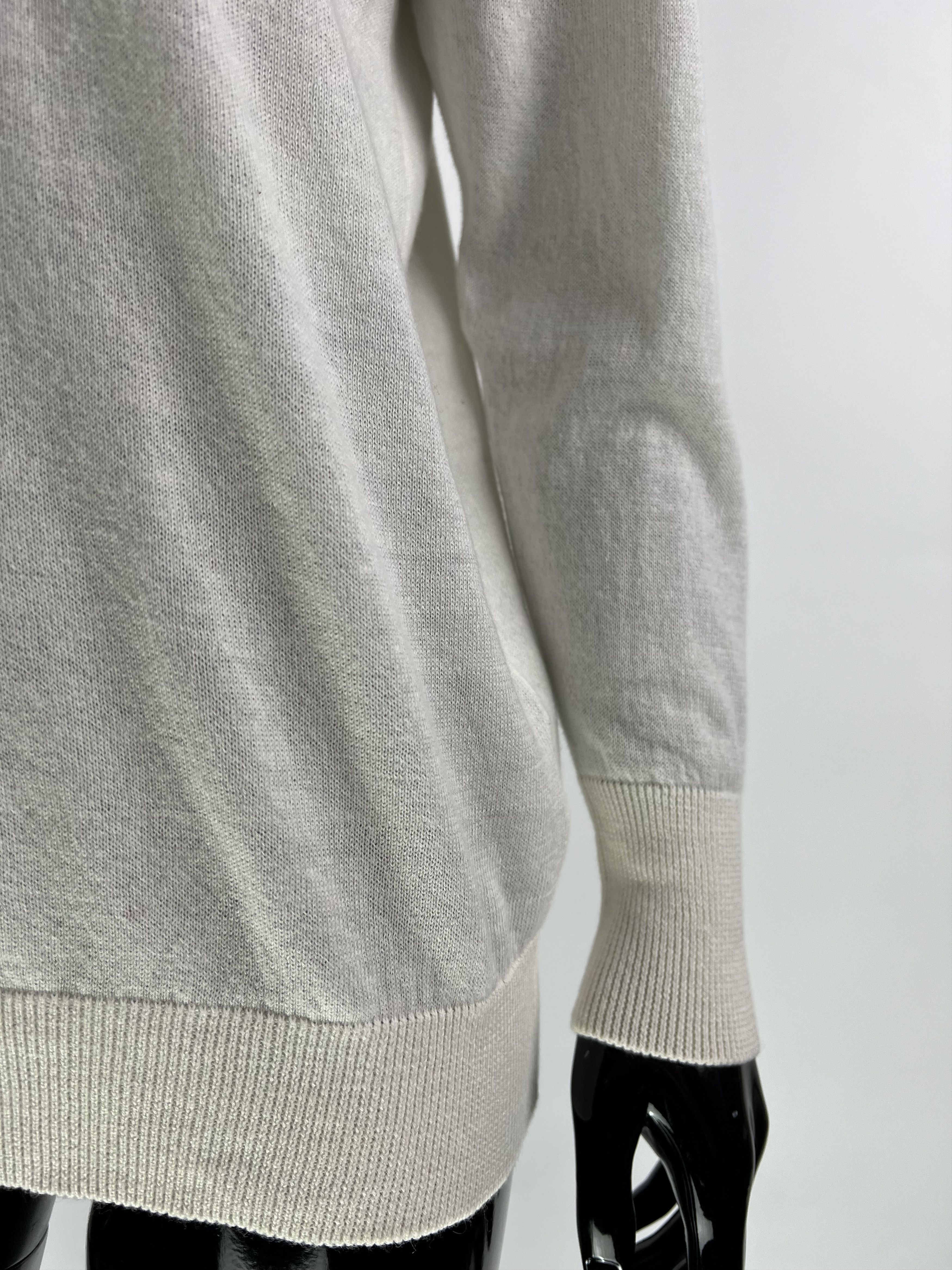 Other Annalisa Bucci Cotton Cashmere V-Neck Sweater Size IT42 Size M / US 6-8 / IT 42-44 - 4 Thumbnail