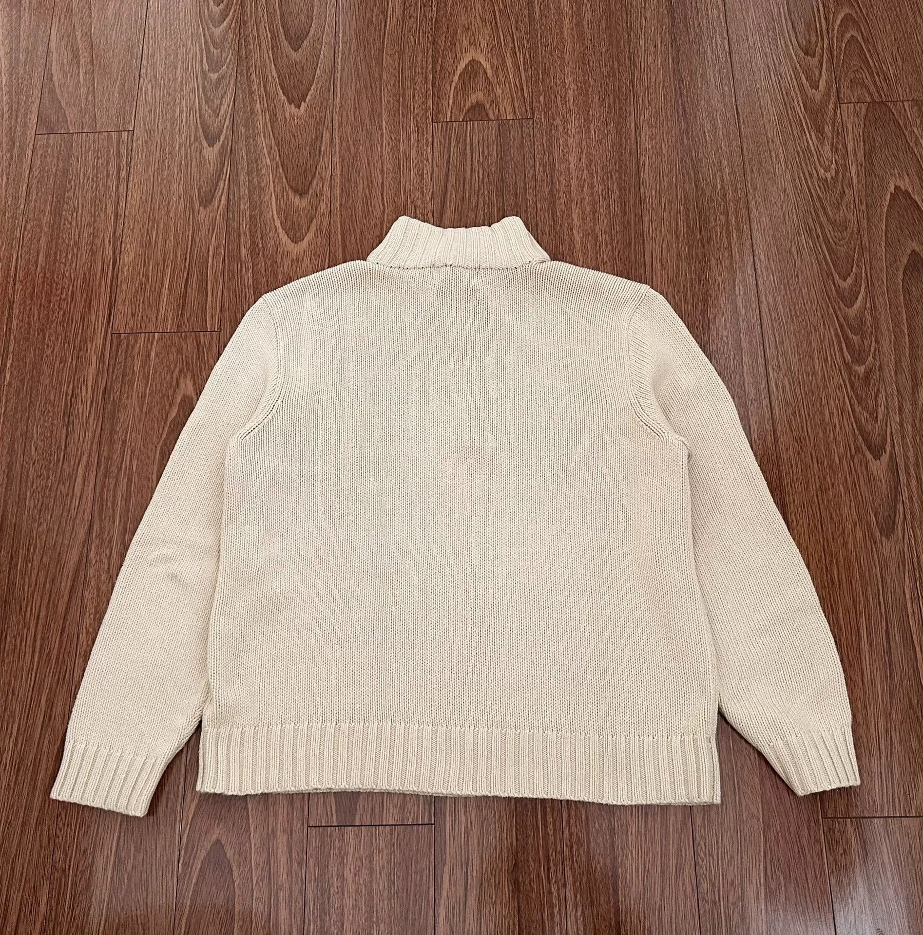 Polo Ralph Lauren Polo Ralph Lauren Zip Knit Sweater L Size US L / EU 52-54 / 3 - 2 Thumbnail