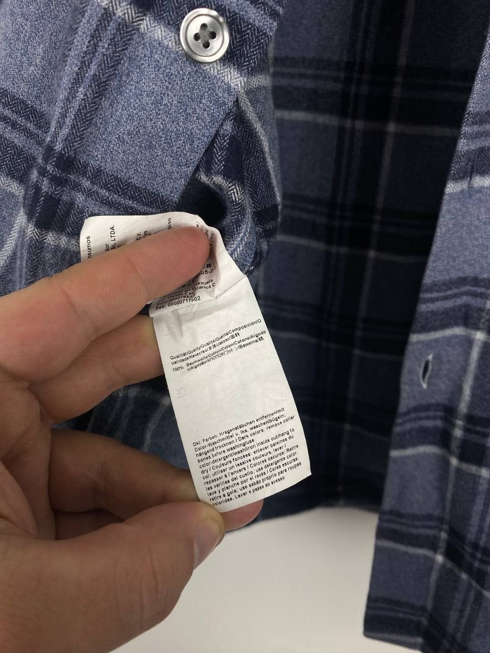 Hugo Boss Hugo Boss Heavy Cotton Flannel Check Shirt Size XXL Size US XXL / EU 58 / 5 - 11 Thumbnail