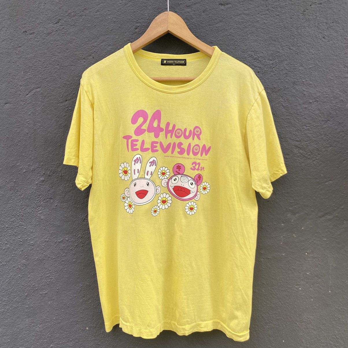 Takashi Murakami Thrashed Faded Vintage Y2K Takashi Murakami ERD GRUNGE TEE Size US L / EU 52-54 / 3 - 1 Thumbnail