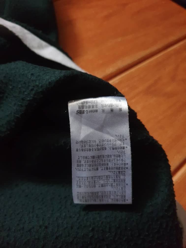Japanese Brand Logos days green colour Longsleeve fleece Shirt Size US M / EU 48-50 / 2 - 4 Thumbnail