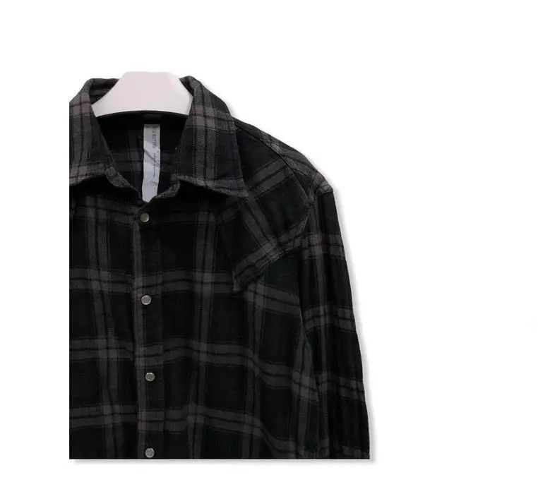 Japanese Brand Japanese Brand Red Button Plaid Tartan Flannel Shirt 👕 Size US M / EU 48-50 / 2 - 2 Thumbnail