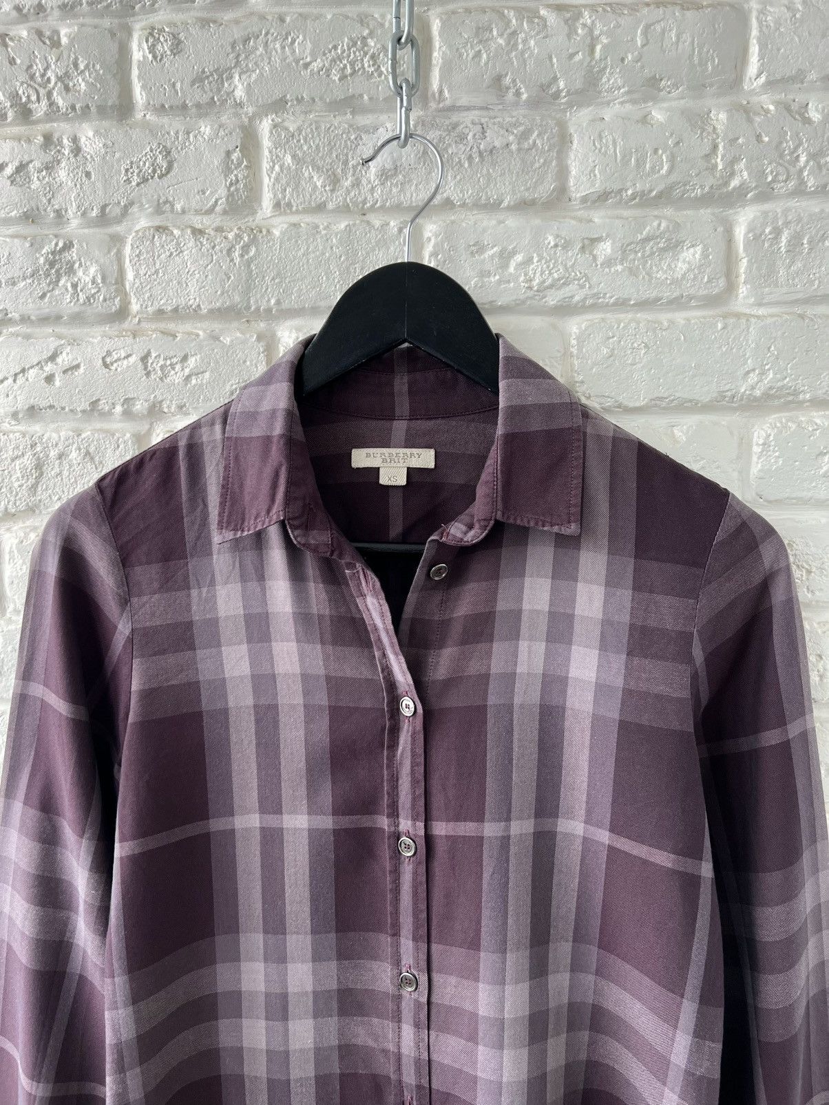 Burberry Burberry Brit Nova Check Button Up Shirt Size XS / US 0-2 / IT 36-38 - 2 Thumbnail