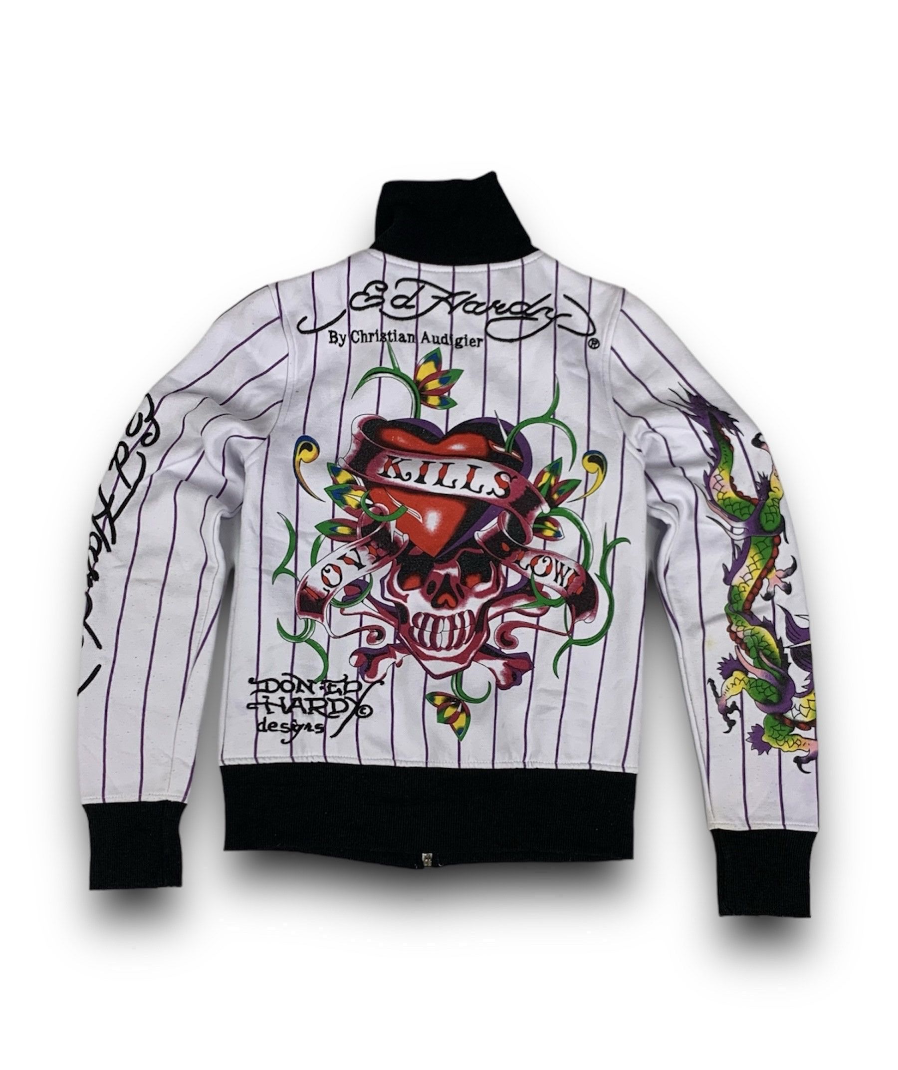 Ed Hardy Ed Hardy Full Zip Pullover Size Small Size US S / EU 44-46 / 1 - 2 Thumbnail