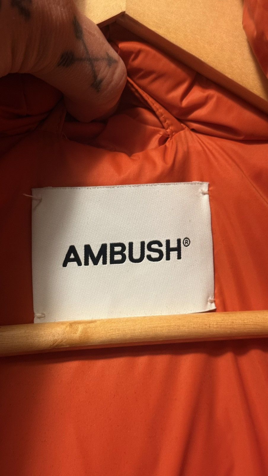 Ambush Design AMBUSH Oversized Down Jacket Red Orange Size US S / EU 44-46 / 1 - 2 Thumbnail