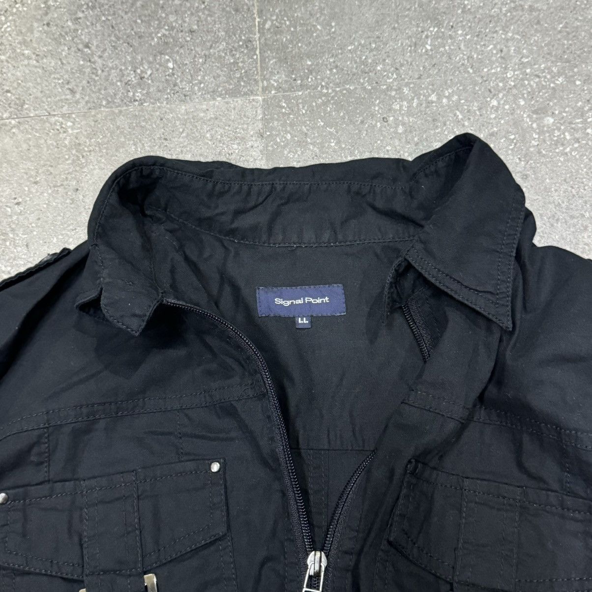 Japanese Brand Japanese Brand Signal Point Japan Bondage Long Sleeve Shirt Size US L / EU 52-54 / 3 - 7 Thumbnail