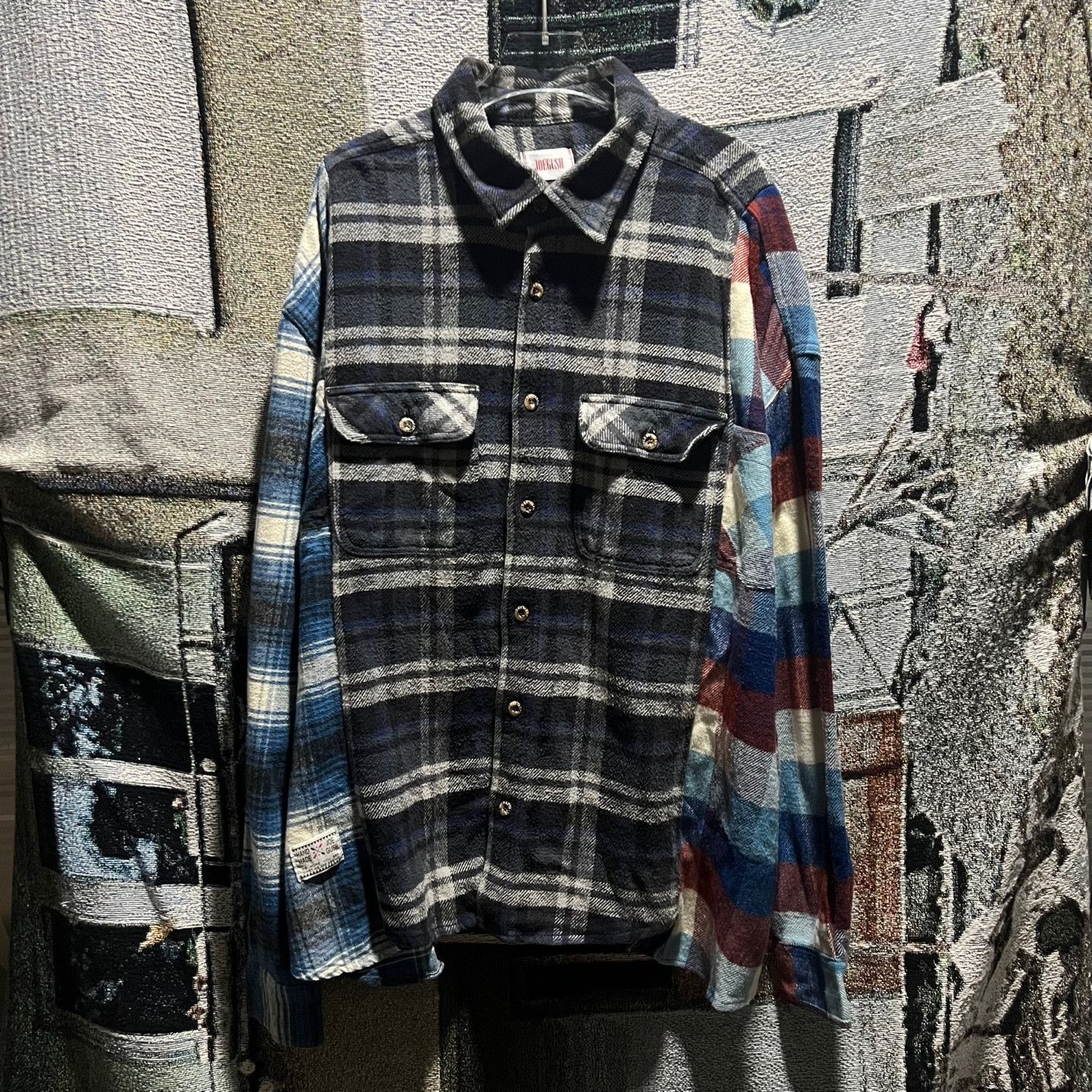 Joegush Remake Flannel Shirt Multi