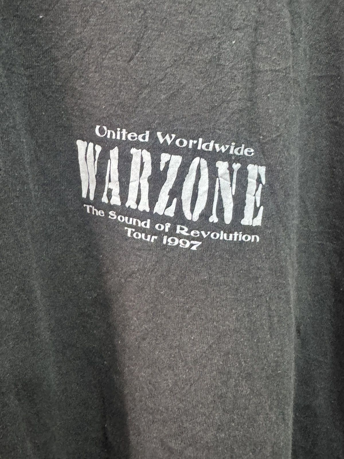 Anvil vintage WARZONE - the sound revolution 1997 Size US XL / EU 56 / 4 - 2 Thumbnail