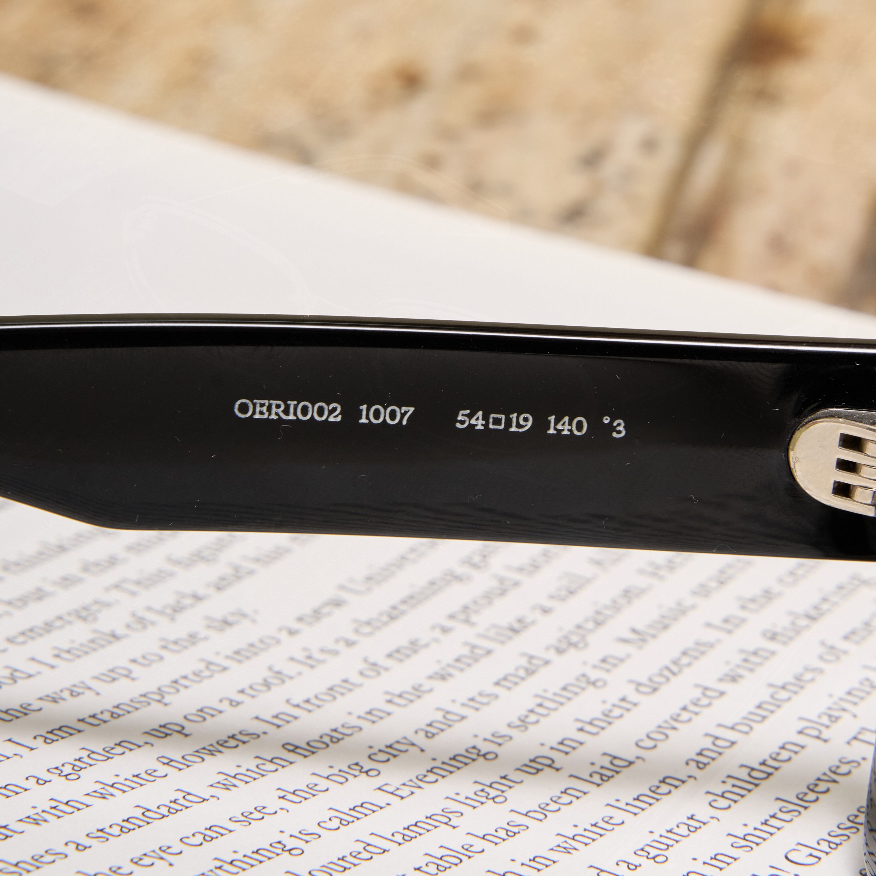Off-White OFF WHITE Manchester Rectangular Fram Sunglasses BLACK Size ONE SIZE - 6 Thumbnail