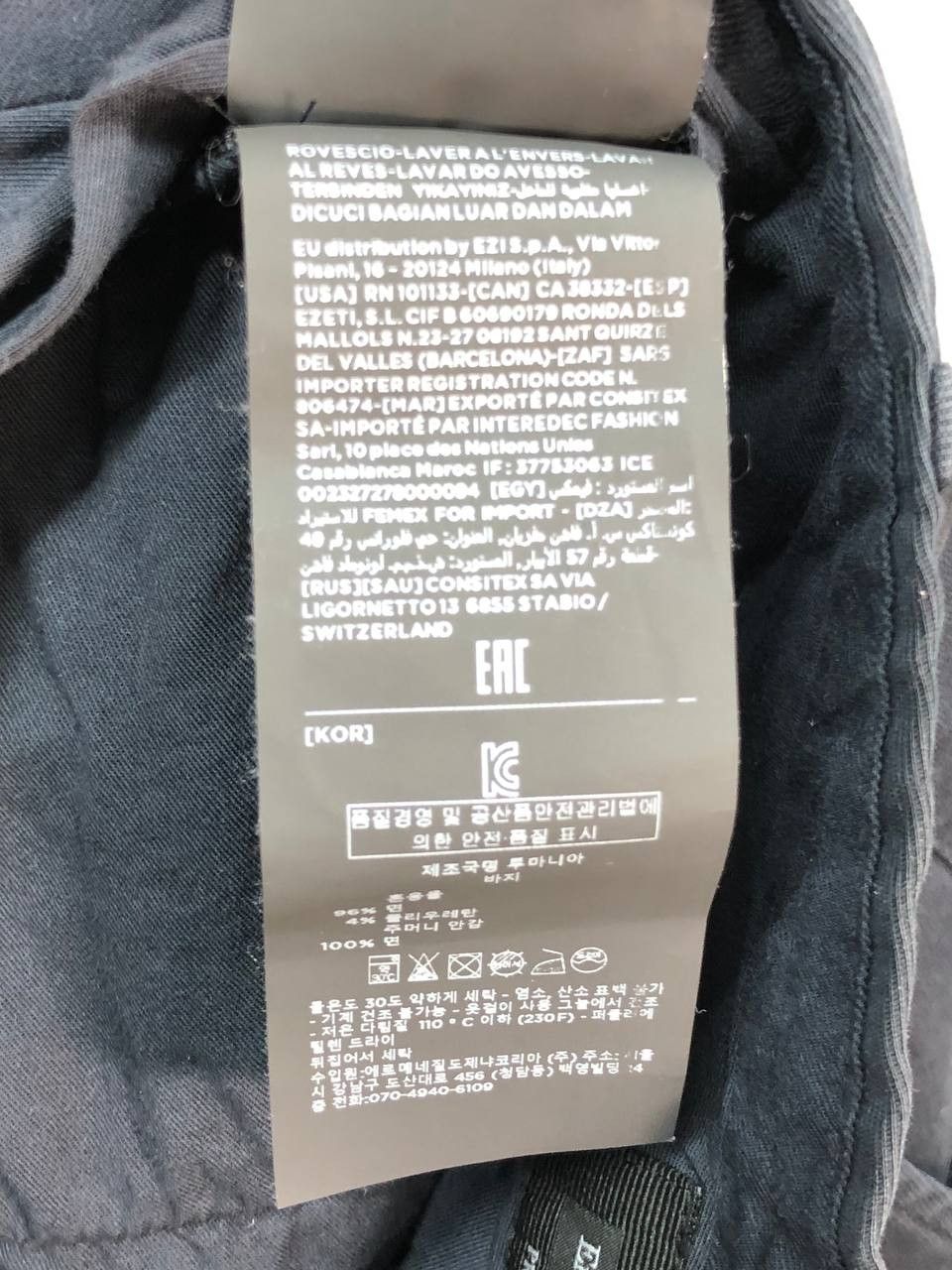 Ermenegildo Zegna Ermenegildo Zegna mens pants regular fit EU 54 / W 38 Size US 38 / EU 54 - 14 Thumbnail