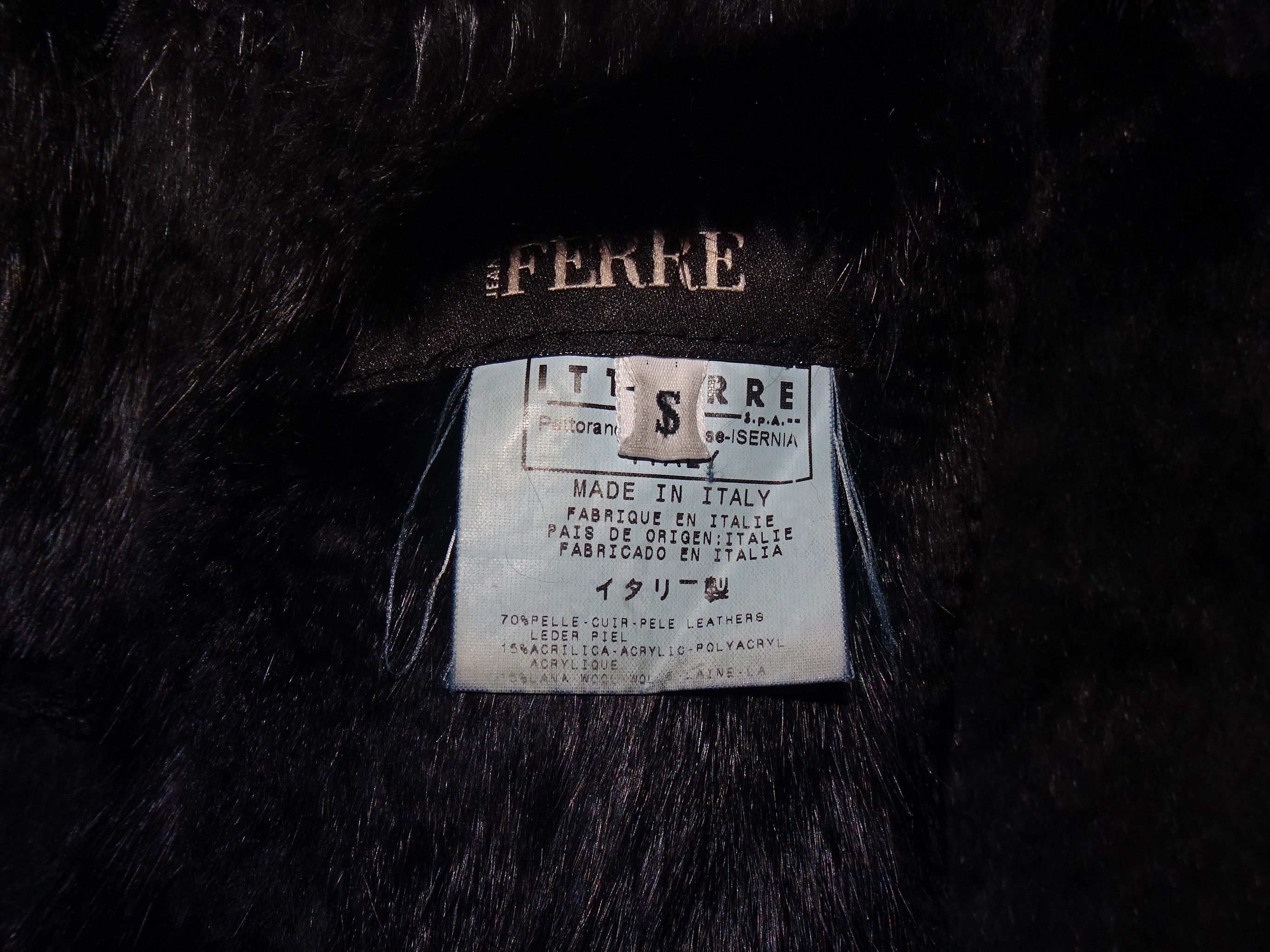 Gianfranco Ferre GIANFRANCO FERRE RABBIT SKIN LEATHER AND FUR JACKET Size S / US 4 / IT 40 - 6 Thumbnail