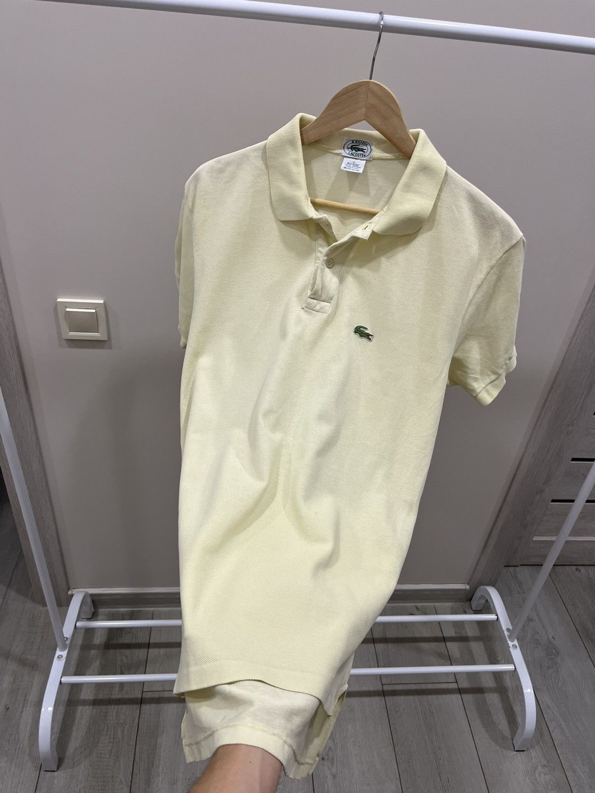 Lacoste Vintage 80s Lacoste Izod Polo T Shirt Made in USA Size L Size US L / EU 52-54 / 3 - 3 Thumbnail