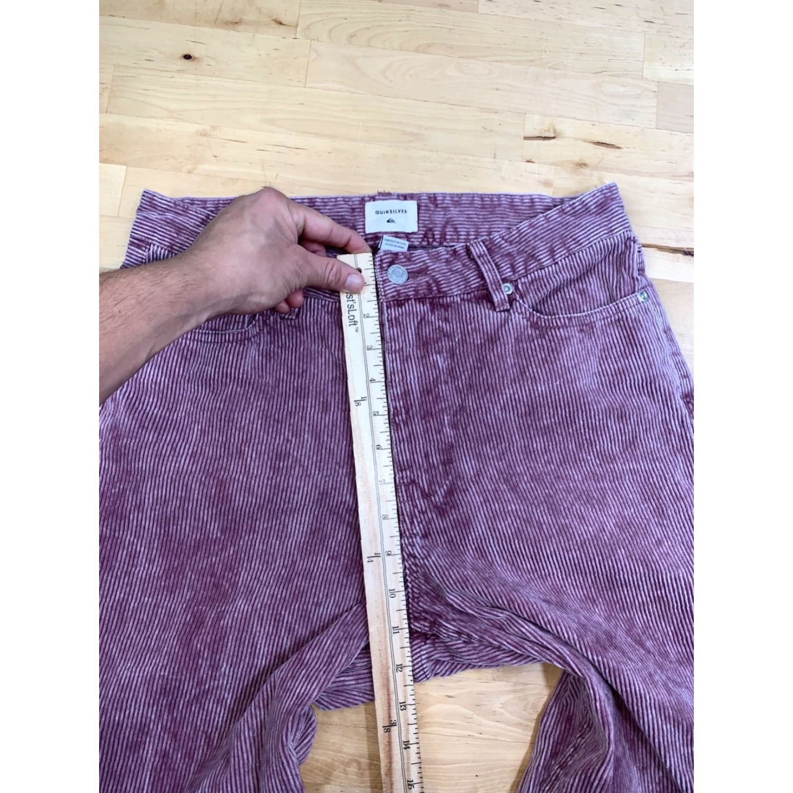 Billabong Billabong Corduroy Pants Womens 29 Red Faded Mum Fit Timeless Classic Chino Pockets Mango? Size 29" - 7 Thumbnail