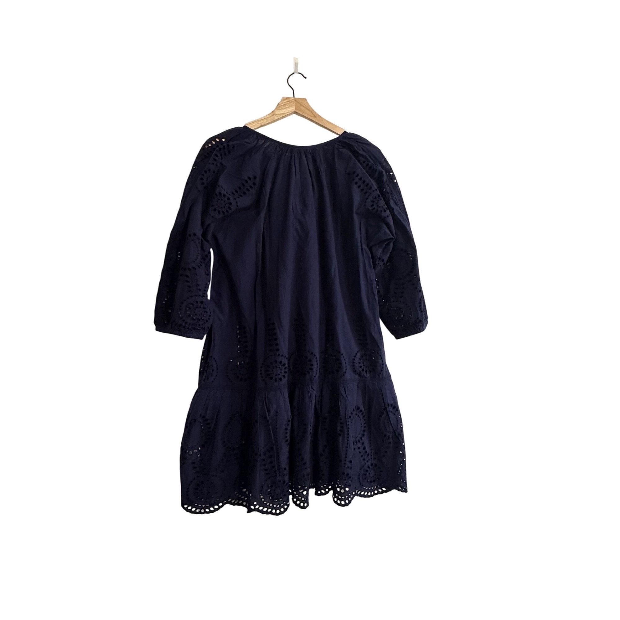 Other Melissa Odabash Ashley Eyelet Cotton Mini Dress, S NWT Size S / US 4 / IT 40 - 2 Thumbnail